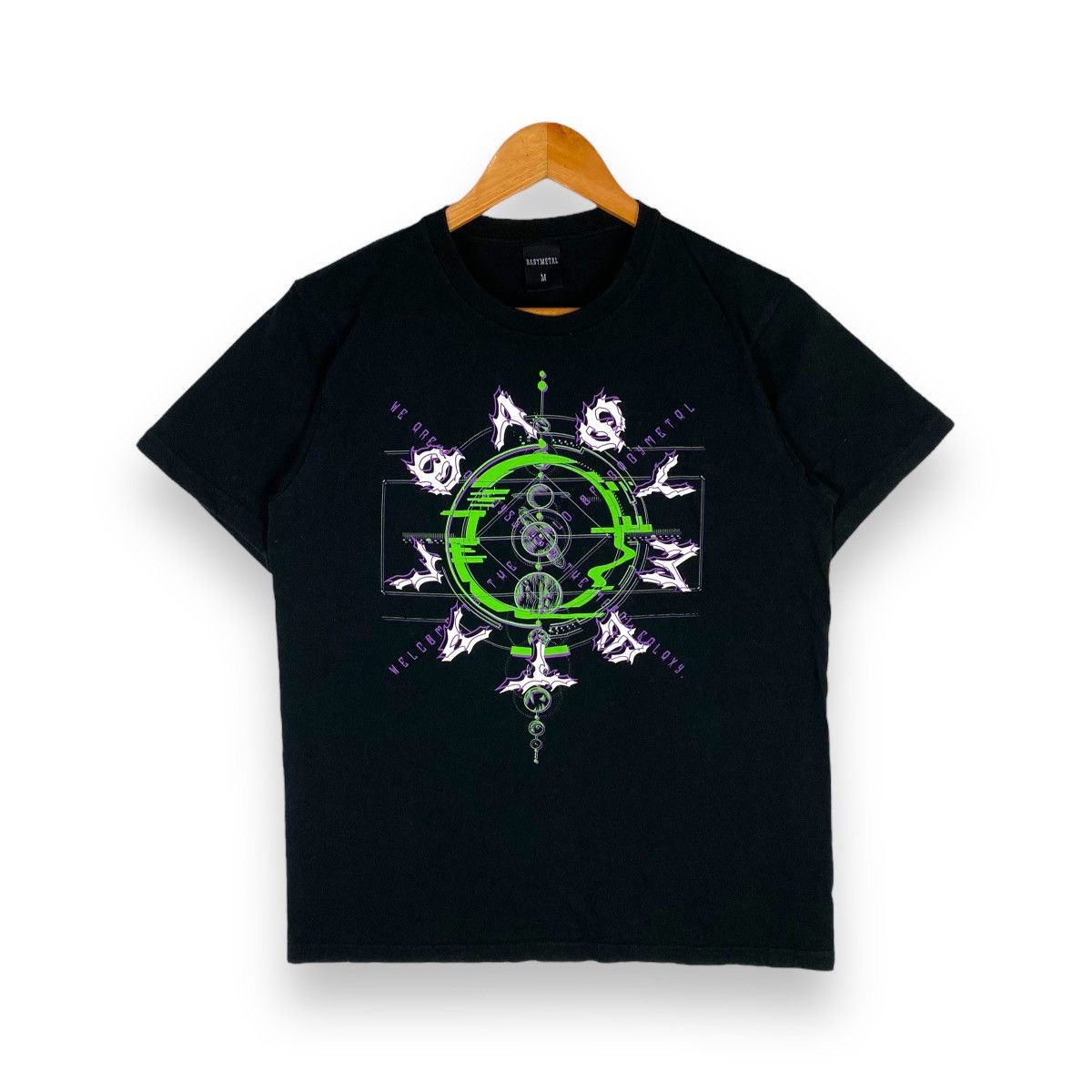Band Tees Japanese Band BABYMETAL Metal Galaxy World Tour In Japan Tee Size US M / EU 48-50 / 2 - 1 Thumbnail