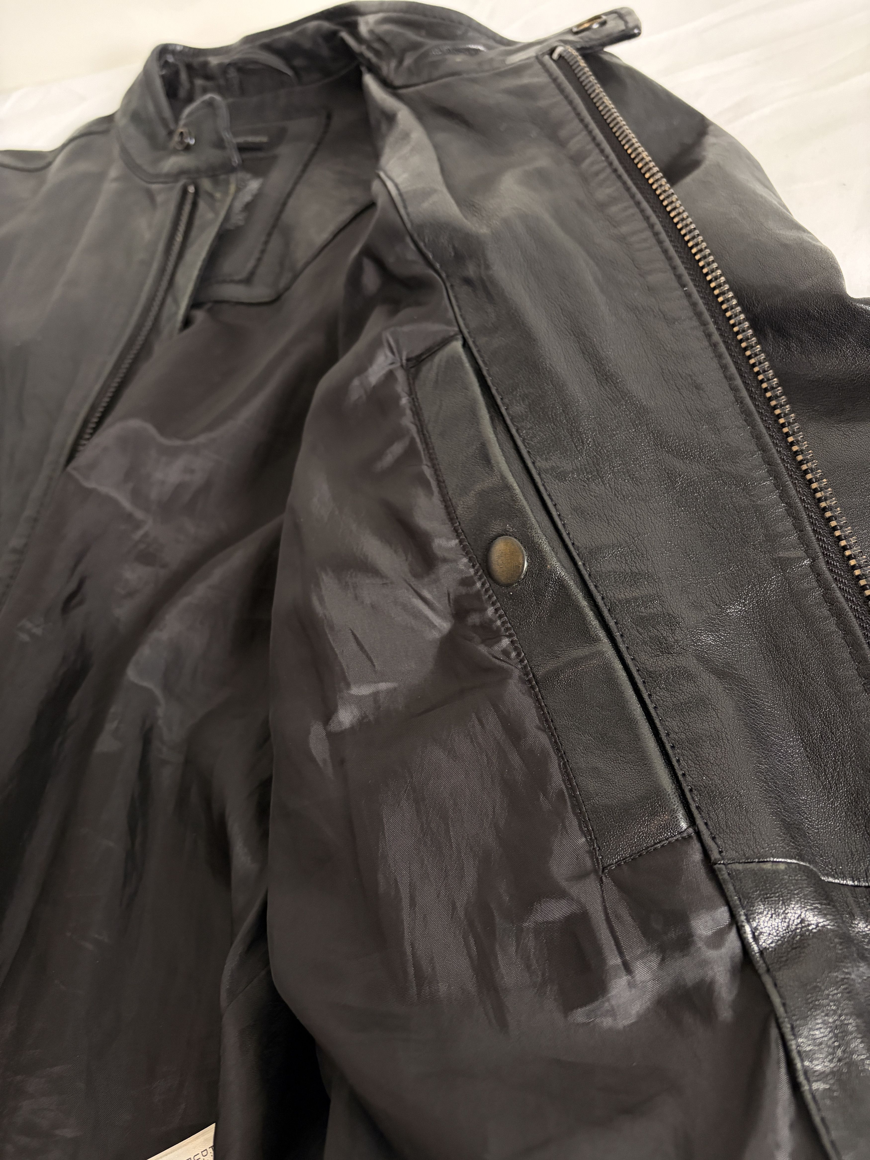 Diesel Vintage Diesel Sheepskin Leather Jacket Size US S / EU 44-46 / 1 - 7 Thumbnail