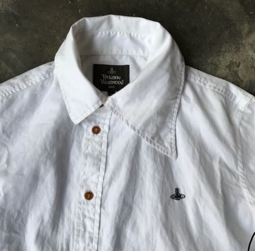 Vivienne Westwood Vivienne westwood asymmetrical button up shirt Size US M / EU 48-50 / 2 - 2 Thumbnail
