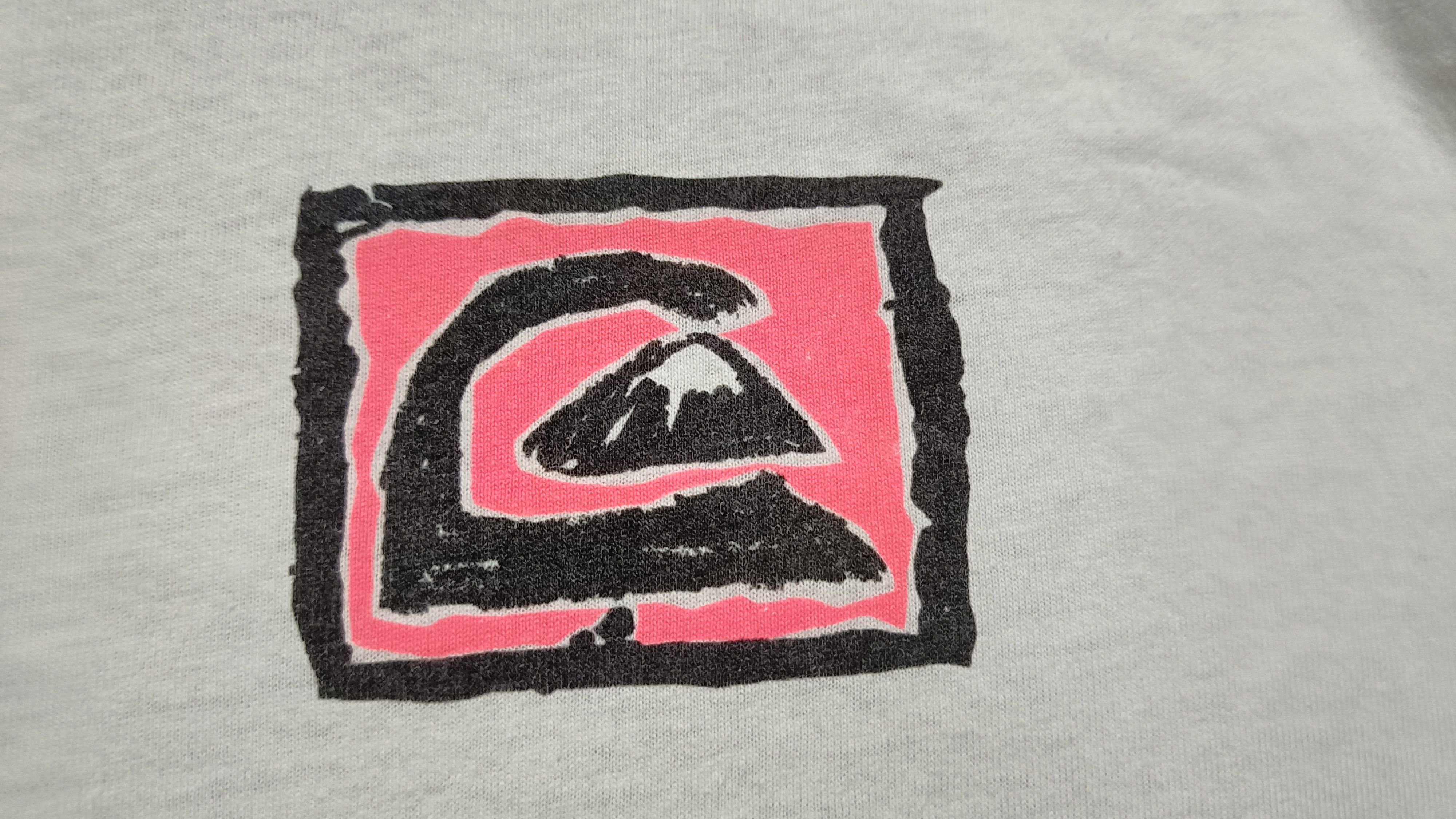 Quiksilver × Vintage 🔥🔥 Rare Vintage 80s Quiksilver Surf Tee Size US L / EU 52-54 / 3 - 4 Thumbnail