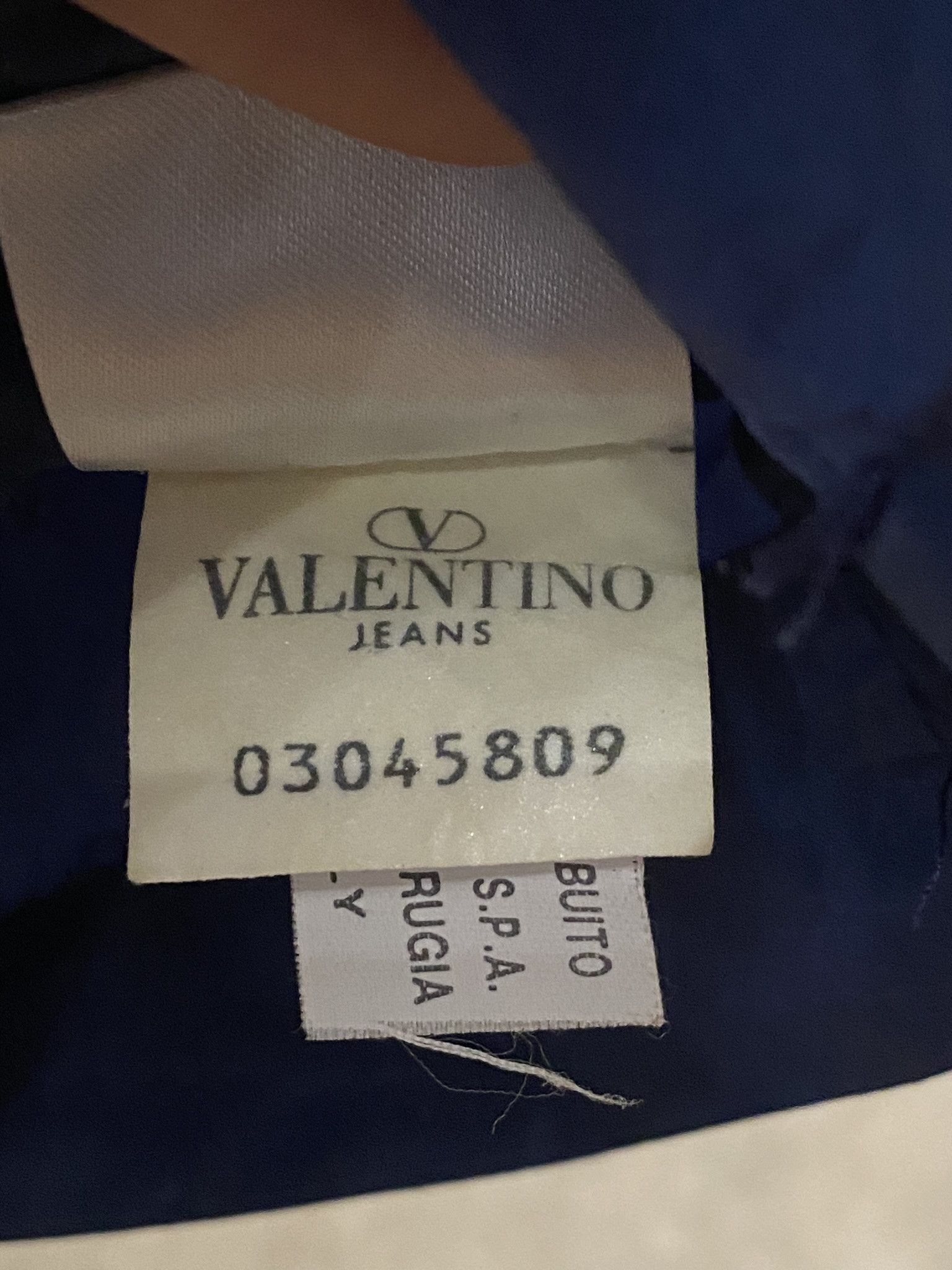 Designer × Valentino Valentino Jacket Monogram Blue Size US XS / EU 42 / 0 - 4 Thumbnail