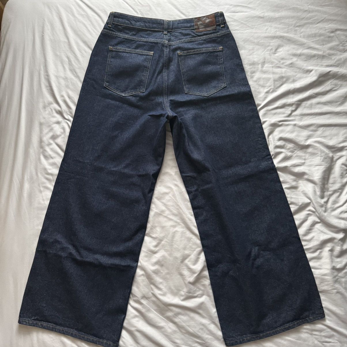 Pearled Ivory Pearled Ivory 1211 ‘Raw Indigo’ Denim Size US 32 / EU 48 - 2 Thumbnail