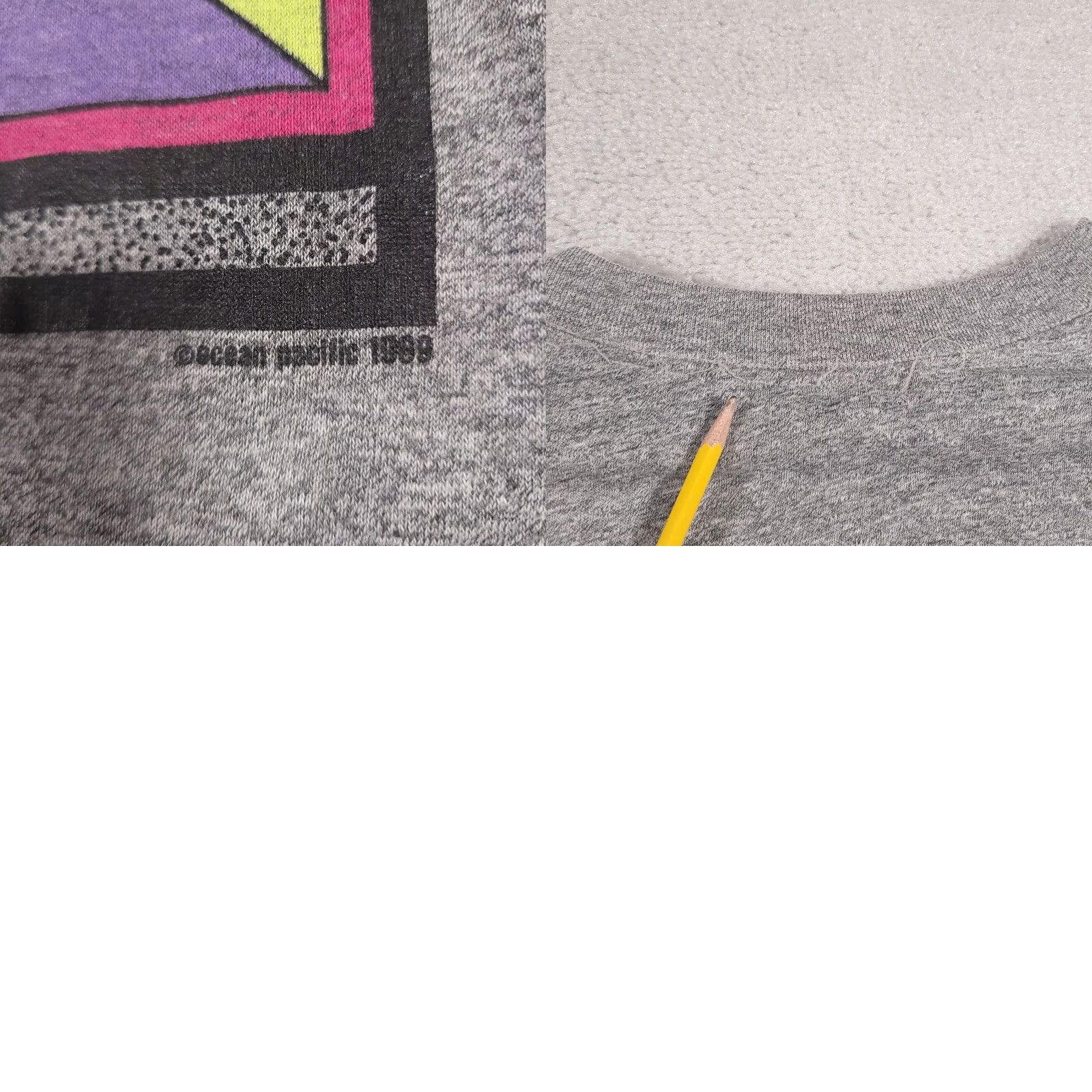 Ocean Pacific VINTAGE Ocean Pacific Shirt Mens L Gray Vtg California Surfer Graphic Tee Grunge Size US L / EU 52-54 / 3 - 10 Thumbnail