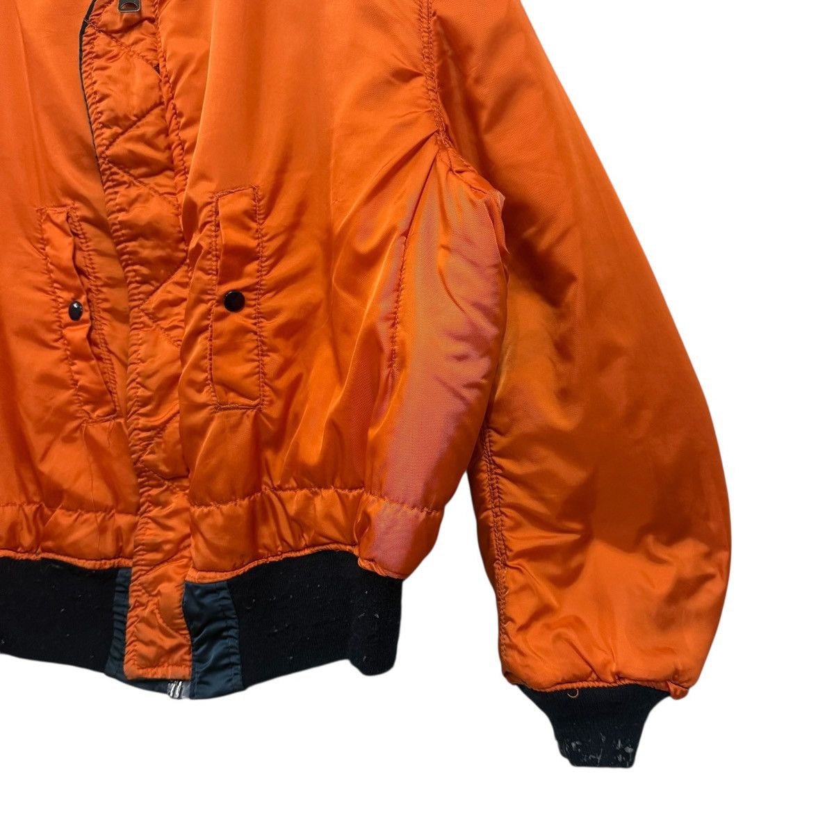 Alpha Industries Vintage Alpha Industries Ma1 Bomber Jacket Reversible Size US XXL / EU 58 / 5 - 5 Thumbnail