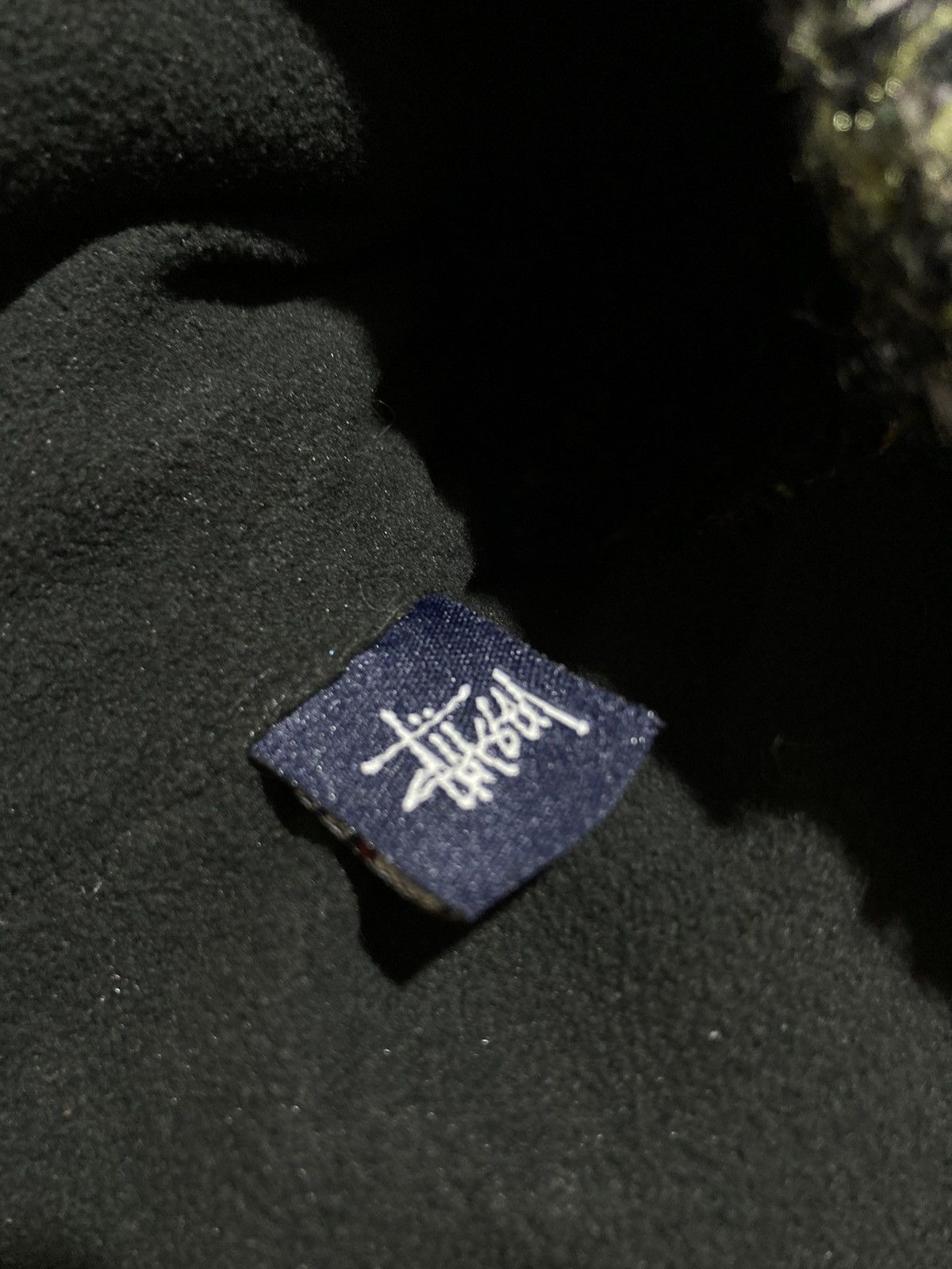 Stussy Vintage Stüssy Chullo Hat Earflap Beanie Cable Knit Fleece Size ONE SIZE - 5 Thumbnail
