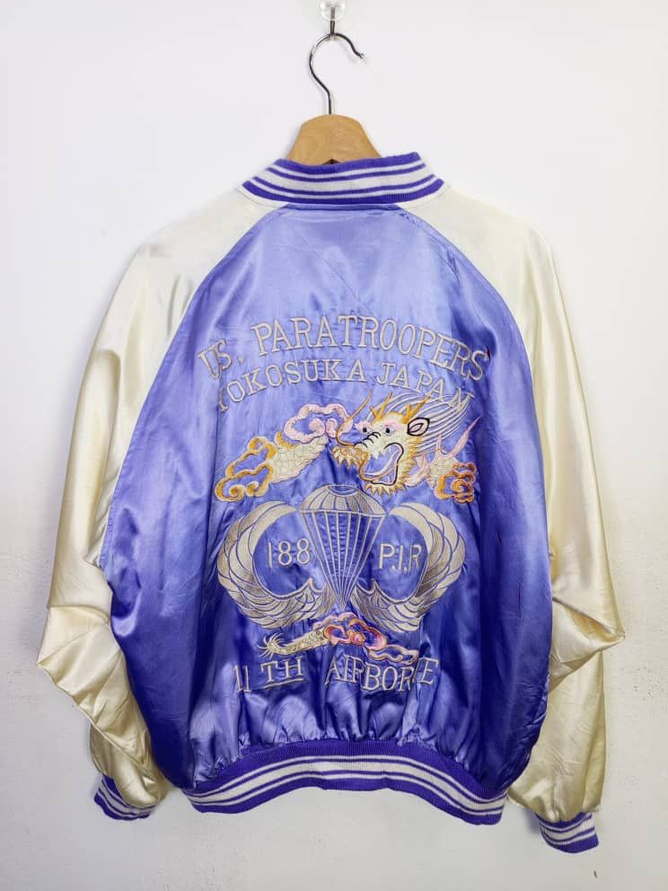 Japanese Brand × Vintage Vintage Ten Carat Sukajan Jacket Size US L / EU 52-54 / 3 - 5 Thumbnail