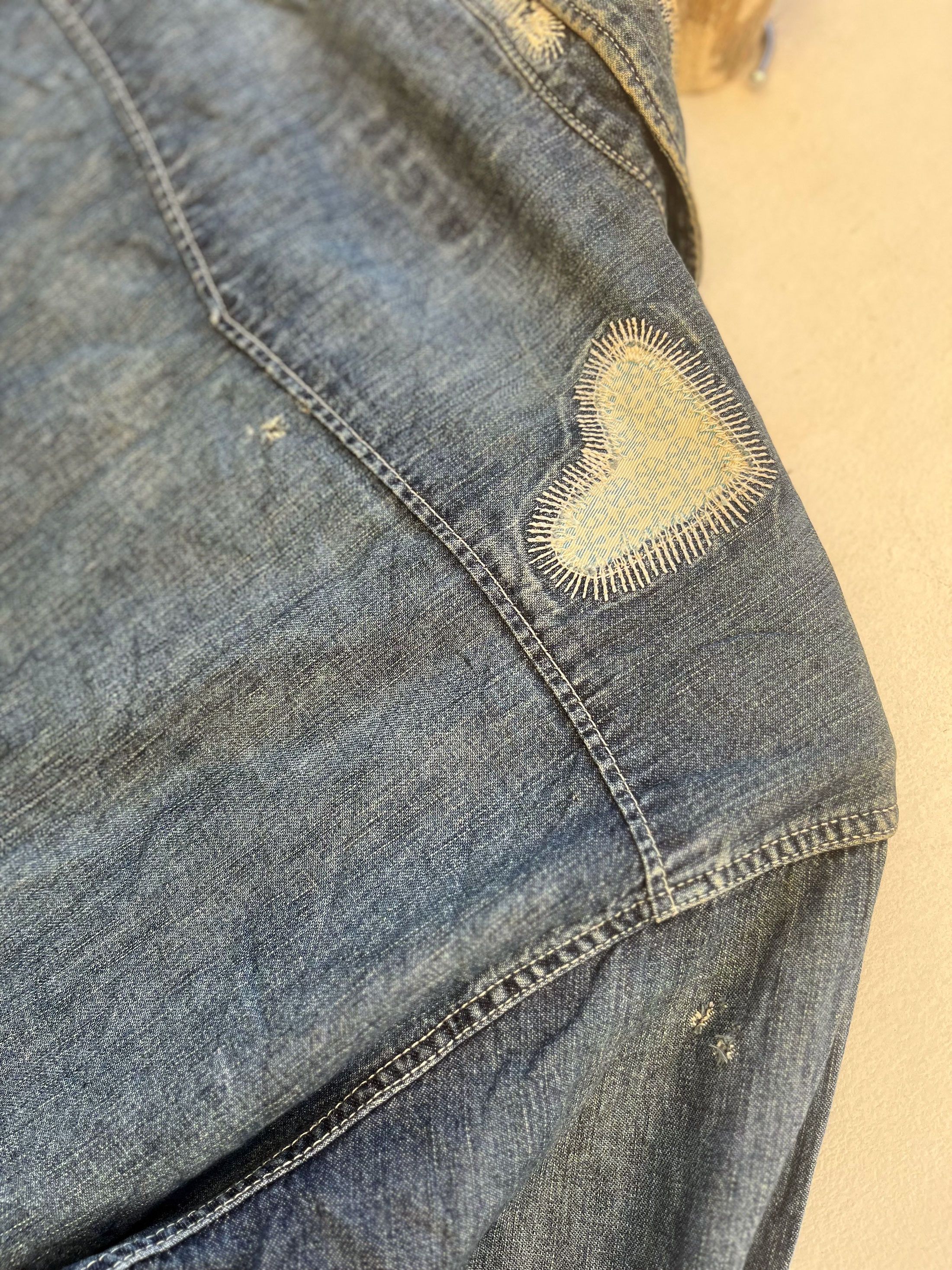 Paul Smith Paul Smith Red Ear Boro Shashiko Japan Stitching Western Size US M / EU 48-50 / 2 - 6 Thumbnail