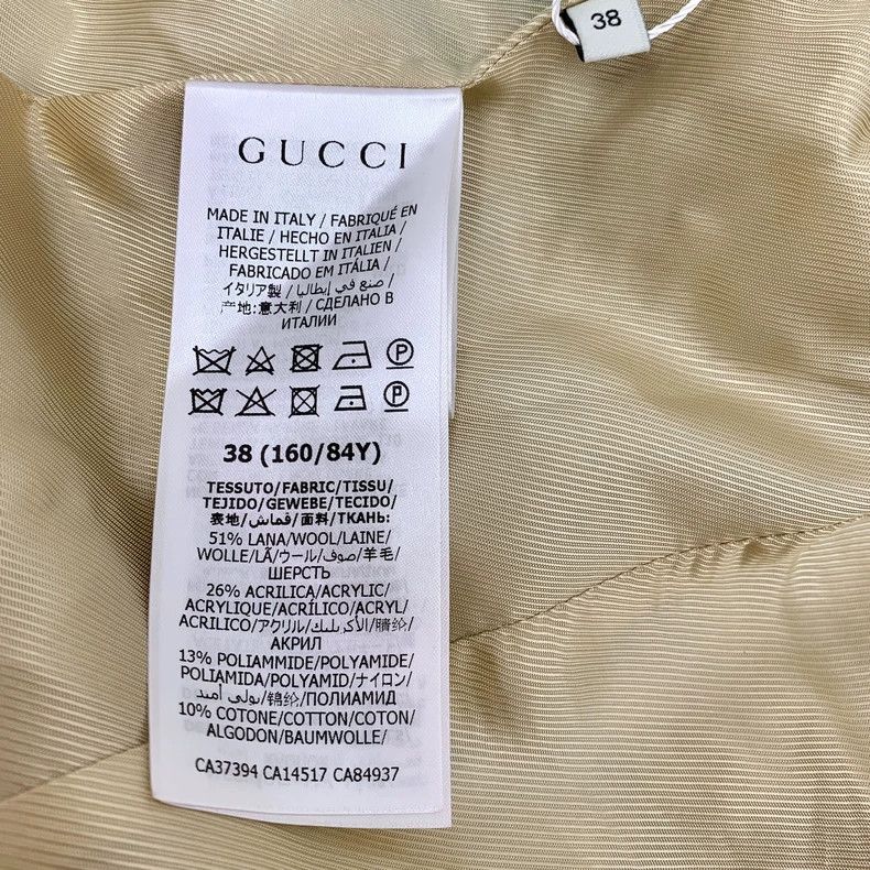 Gucci Gucci Color-blocked logo jacquard wool long-sleeved tweed Size XS / US 0-2 / IT 36-38 - 6 Thumbnail
