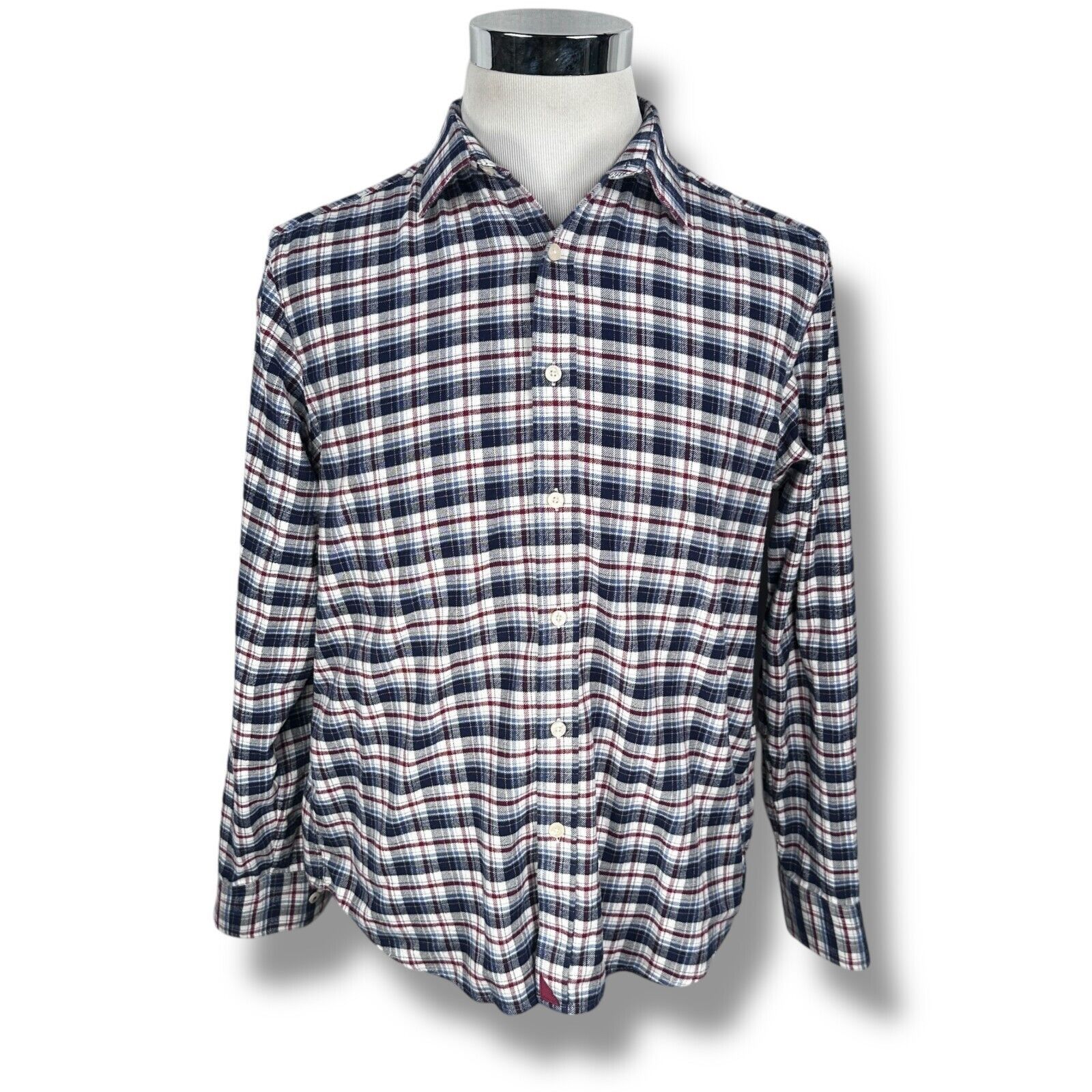 UNTUCKit Untuckit Flannel Shirt Men’s Large Multicolor Button-Up Size US L / EU 52-54 / 3 - 1 Thumbnail