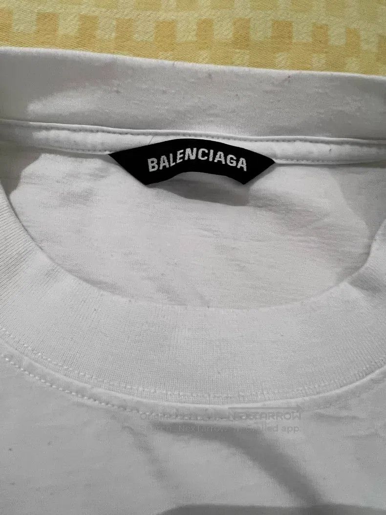 Balenciaga Balenciaga Seven Languages Short Sleeve Size US S / EU 44-46 / 1 - 2 Thumbnail