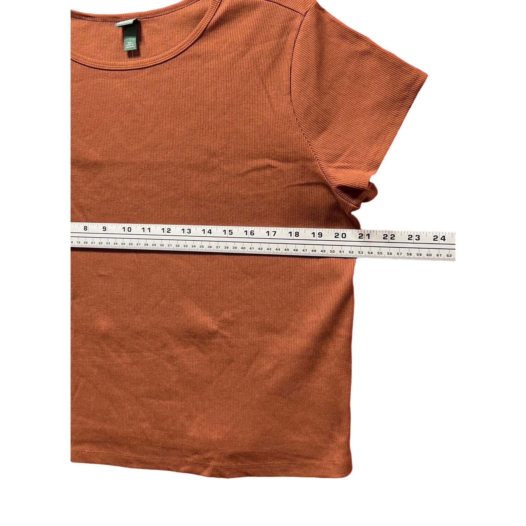 Other Wild Fable - Women's Round Neck Short Sleeve T-Shirt - Brown Size XXL / US 16-18 / IT 52-54 - 3 Thumbnail