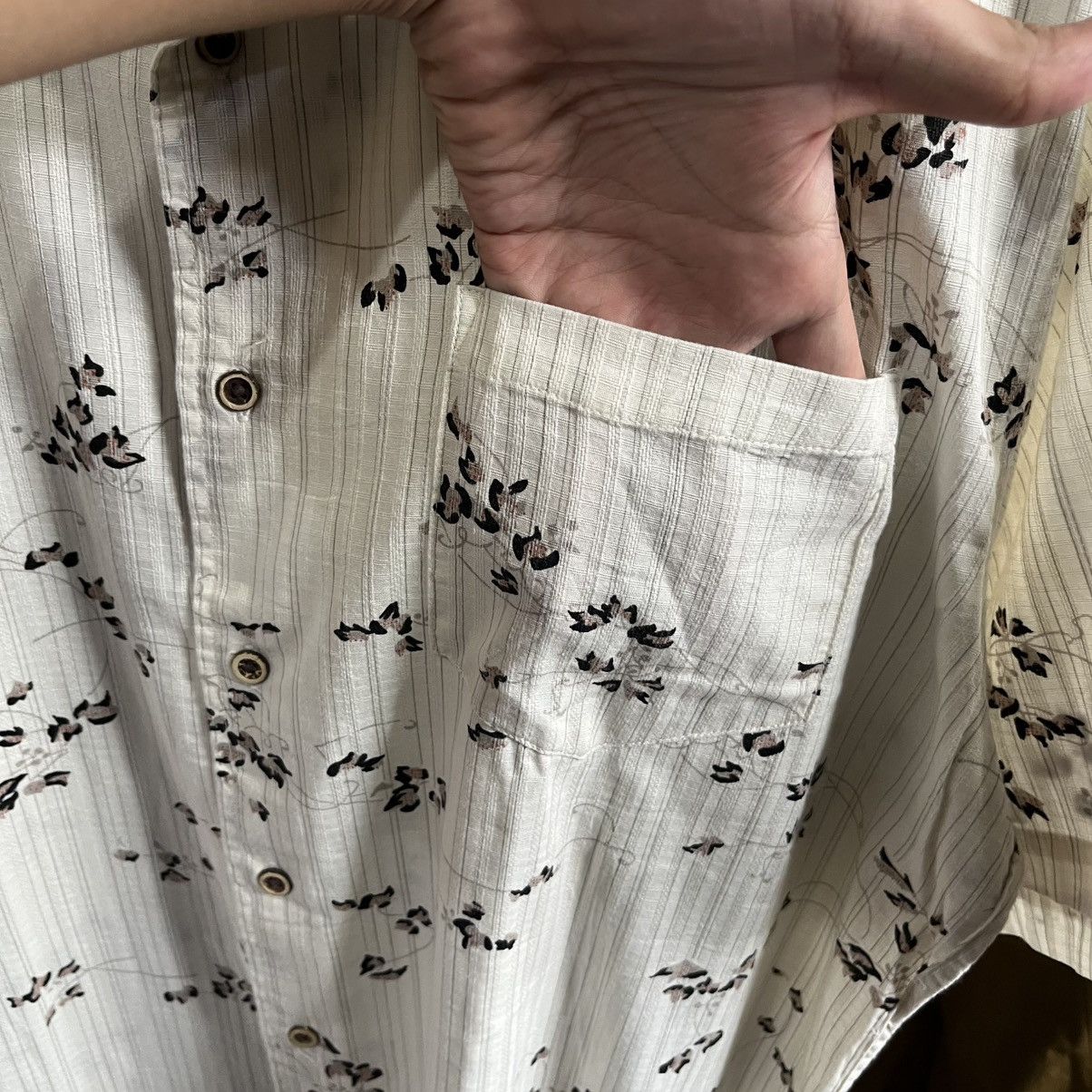 Smith's American Vintage Smith’s American Flower Button Short Sleeve Size US L / EU 52-54 / 3 - 4 Thumbnail