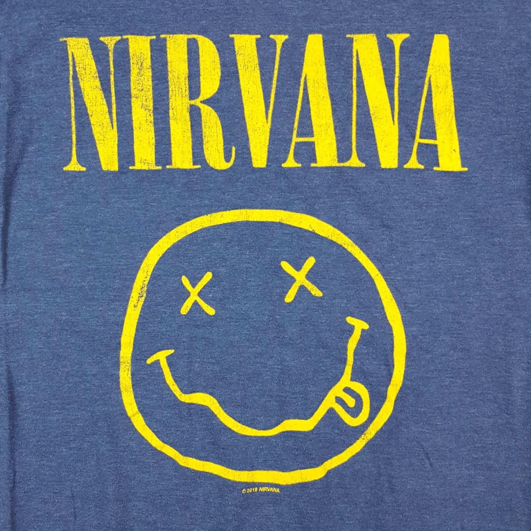 Logo 7 Vintage Nirvana T-Shirt Men XS Retro Grunge Band Smiley Face Logo 90s Kurt Cobain Y2K Size US XS / EU 42 / 0 - 2 Thumbnail
