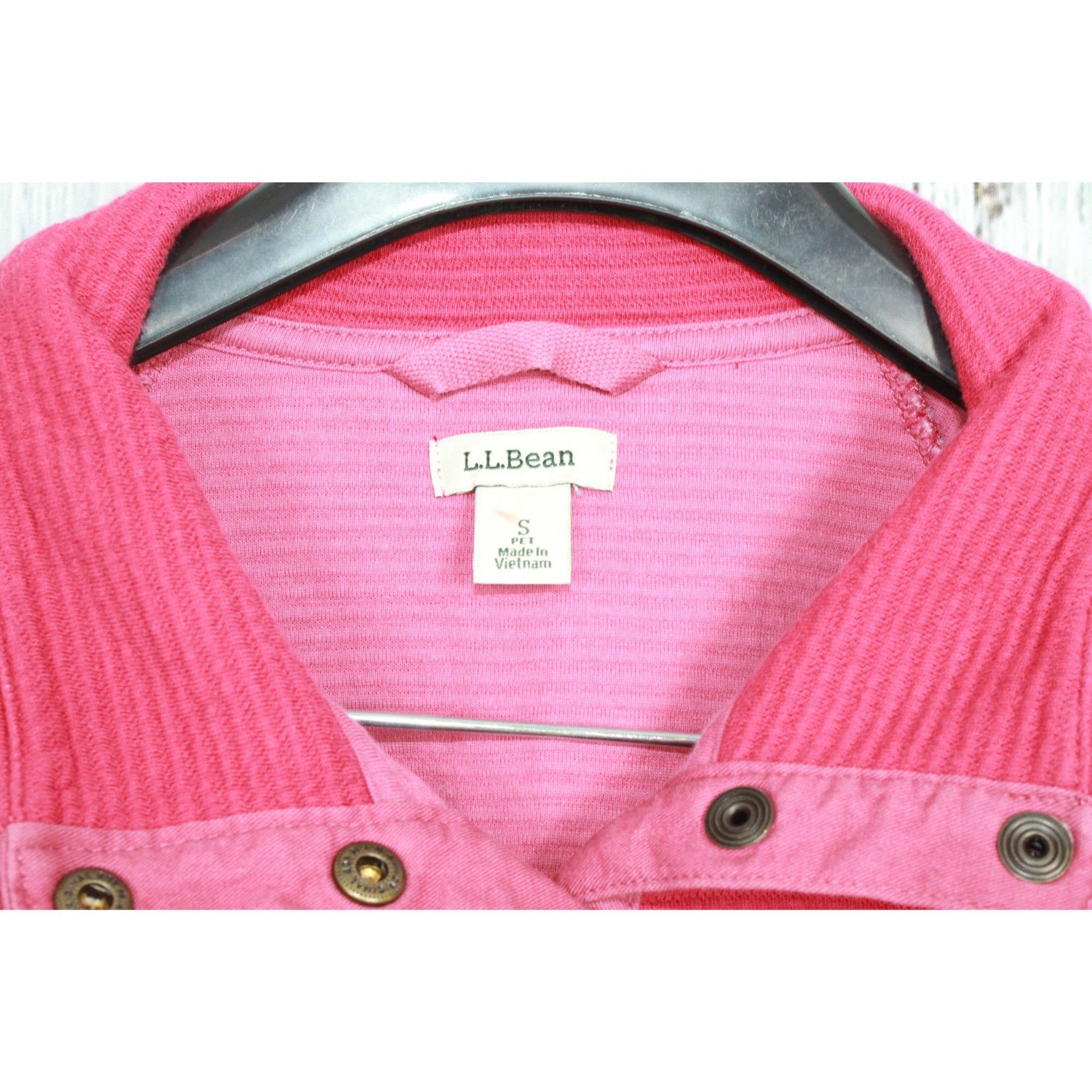 L.L. Bean LL Bean Lakewashed Double-Knit Quarter Snap Pullover S Size S / US 4 / IT 40 - 4 Thumbnail