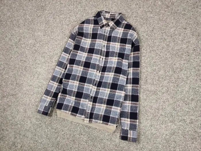 Flannel Vintage Flannel Shirt Plaid Checkered Travis Scott Style Size US XL / EU 56 / 4 - 5 Thumbnail