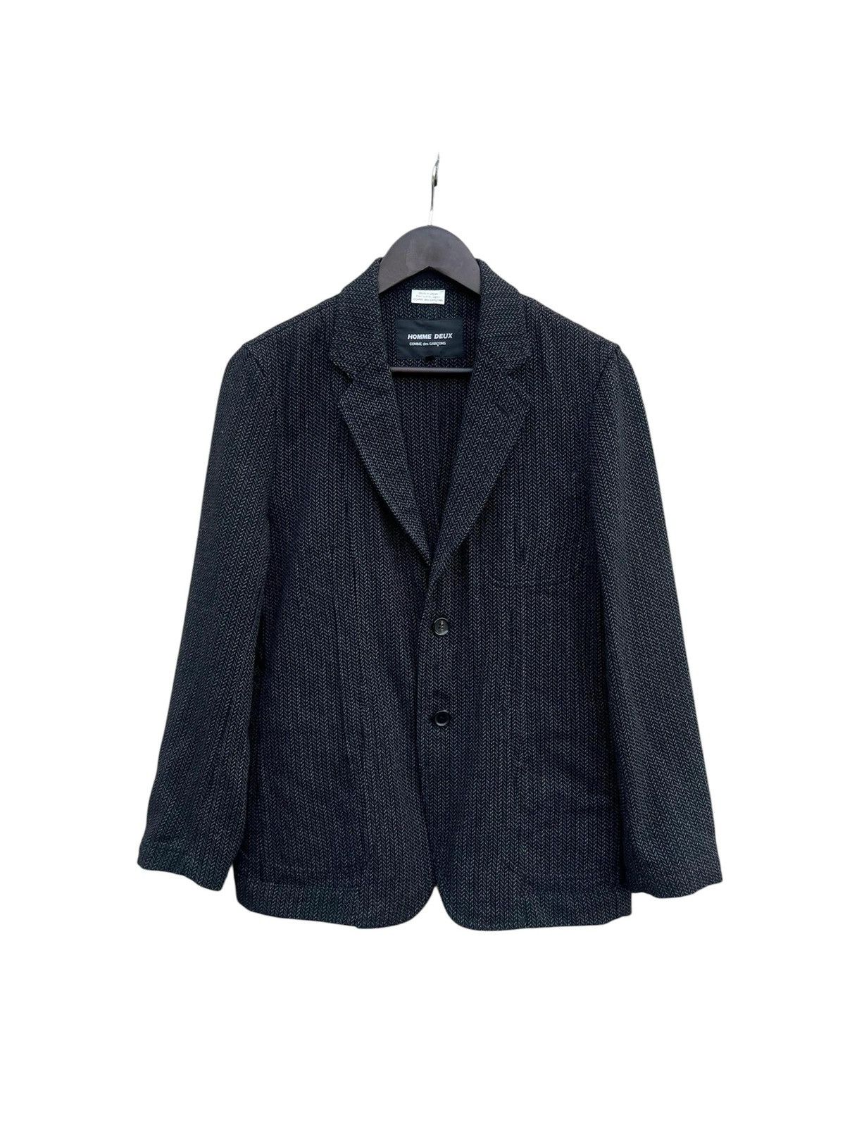 Comme des Garcons Homme Comme des Garcons Homme Deux Blazer Size US XS / EU 42 / 0 - 1 Thumbnail