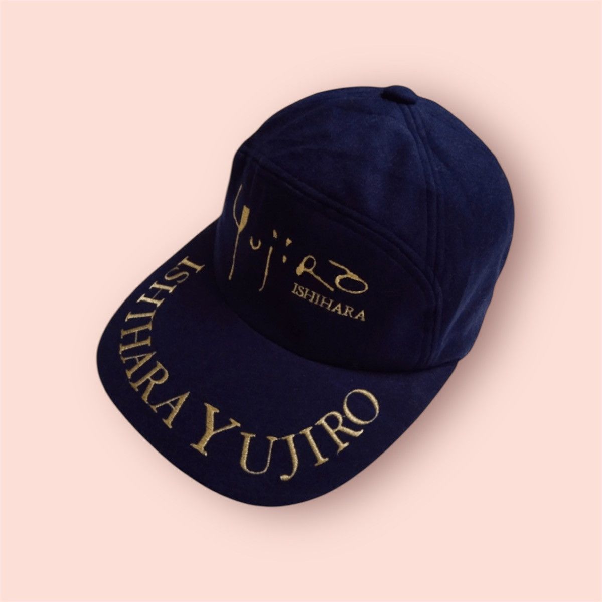 Designer VINTAGE YUJIRO ISHIHARA JAPAN STRAPBACK HAT Size ONE SIZE - 9 Thumbnail