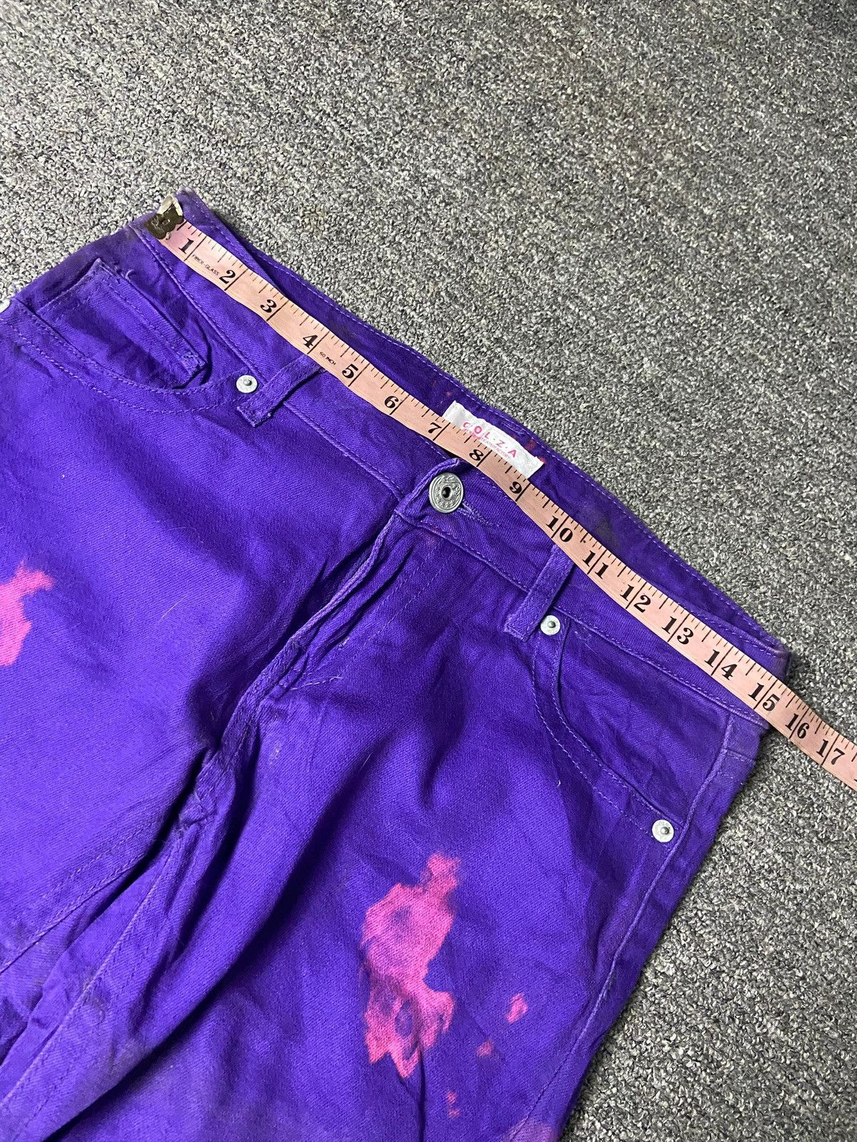 Japanese Brand COLZA Japanese Brand Bleached Jeans (159) Size US 30 / EU 46 - 3 Thumbnail