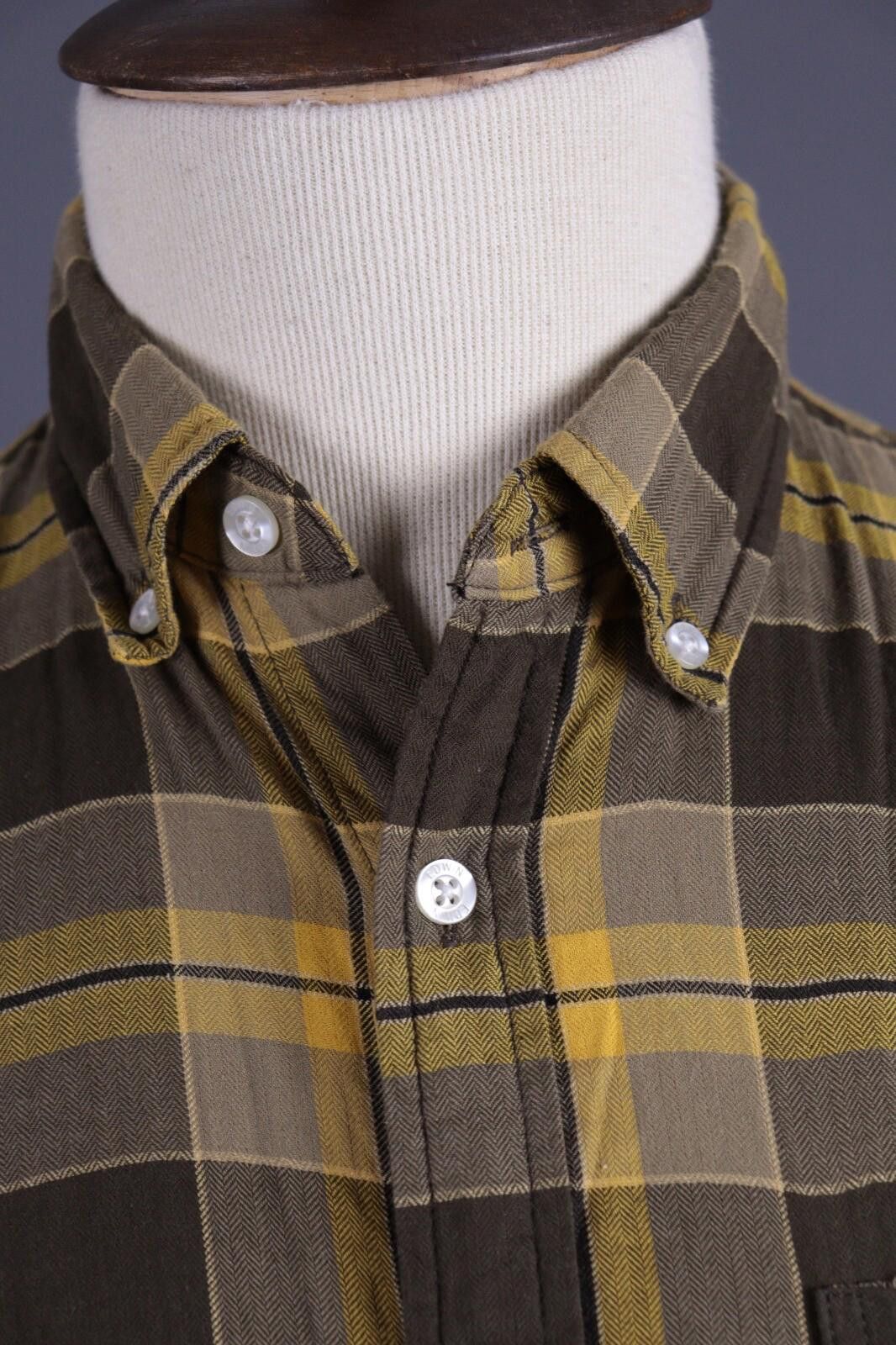 Edwin EDWIN Standart Brown Check Flannel Long Sleeve Shirt Size M Size US M / EU 48-50 / 2 - 5 Thumbnail