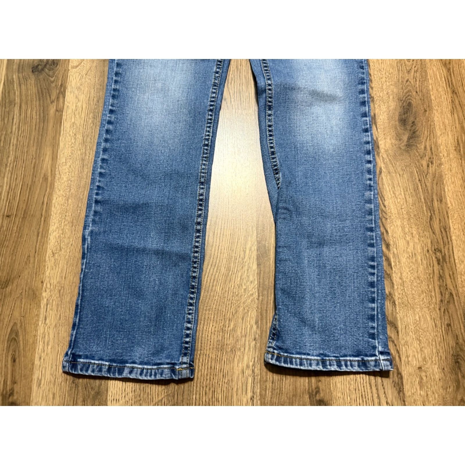 Denime VINTAGE? (No) Member's Mark Jeans Mens 32x32 Blue Straight Fit Premium Stretch Denim Jeans Mens Regular 5-Pocket Size US 32 / EU 48 - 3 Thumbnail
