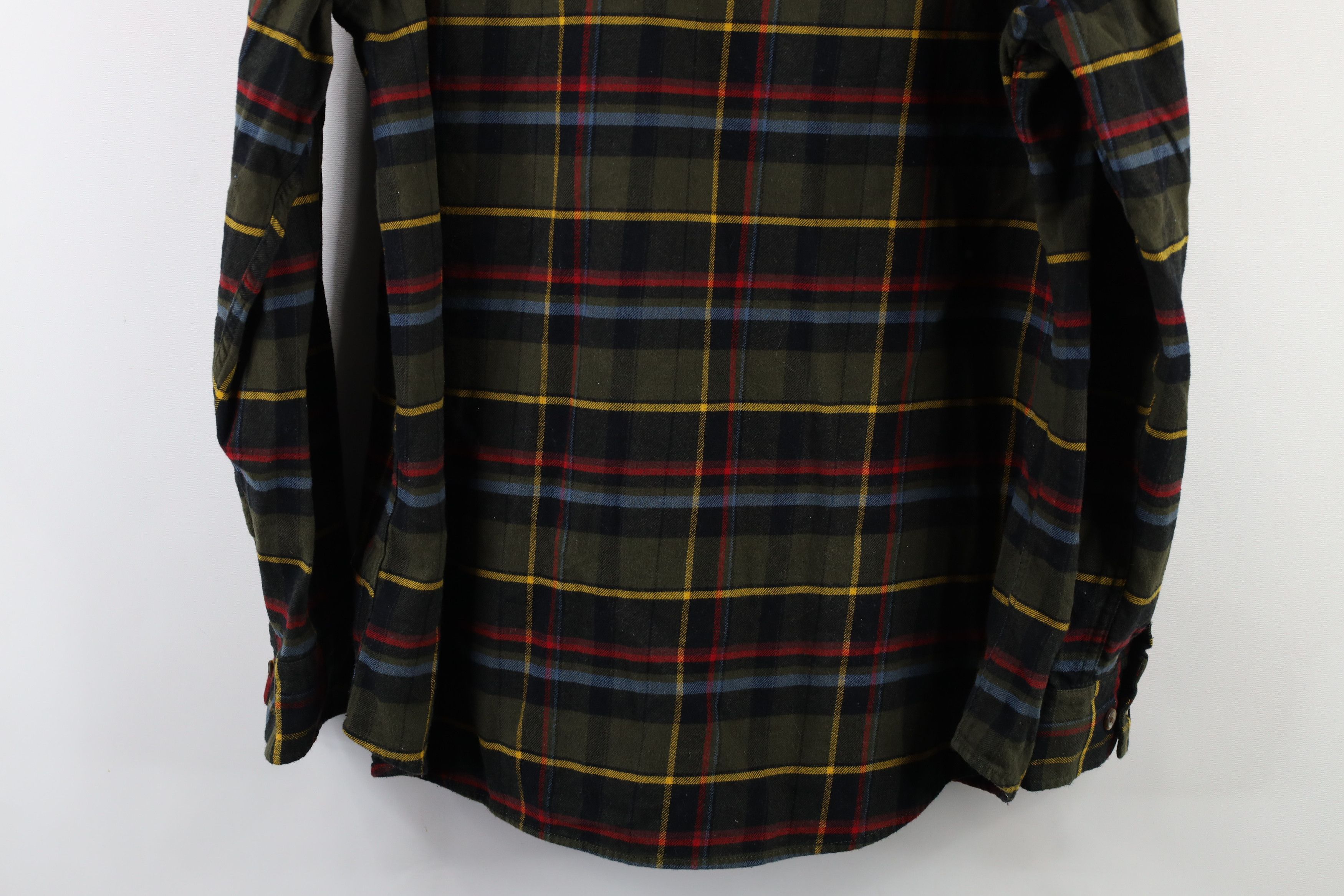Banana Republic × Vintage Banana Republic Flannel Collared Button Shirt Rainbow Plaid Size US XL / EU 56 / 4 - 11 Thumbnail