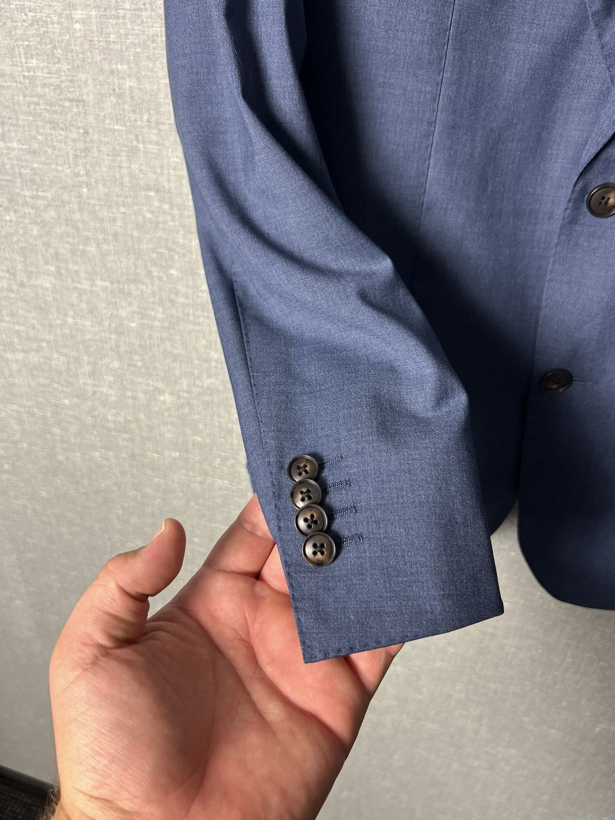 Suitsupply SUITSUPPLY NAPOLI SINGLE BREASTED 110s Suit Blazer Jacket 38 Size 38R - 8 Thumbnail