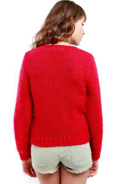 Designer Vintage 90s Fresh Prince Geometric Sweater jumper Sheridan Size S / US 4 / IT 40 - 3 Thumbnail