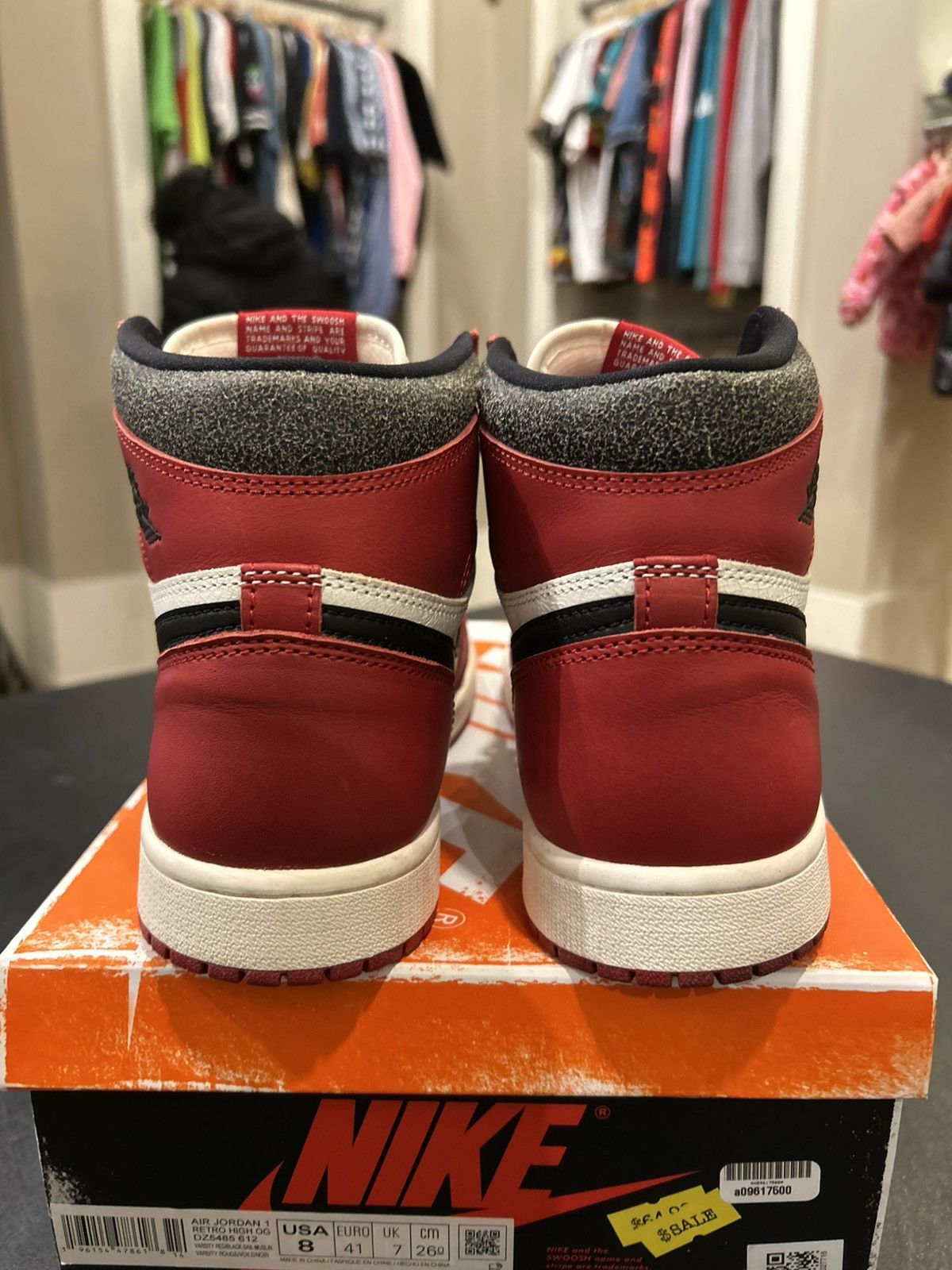 Jordan Brand Jordan 1 Retro ‘Chicago Lost and Found’ Size US 8 / EU 41 - 3 Thumbnail