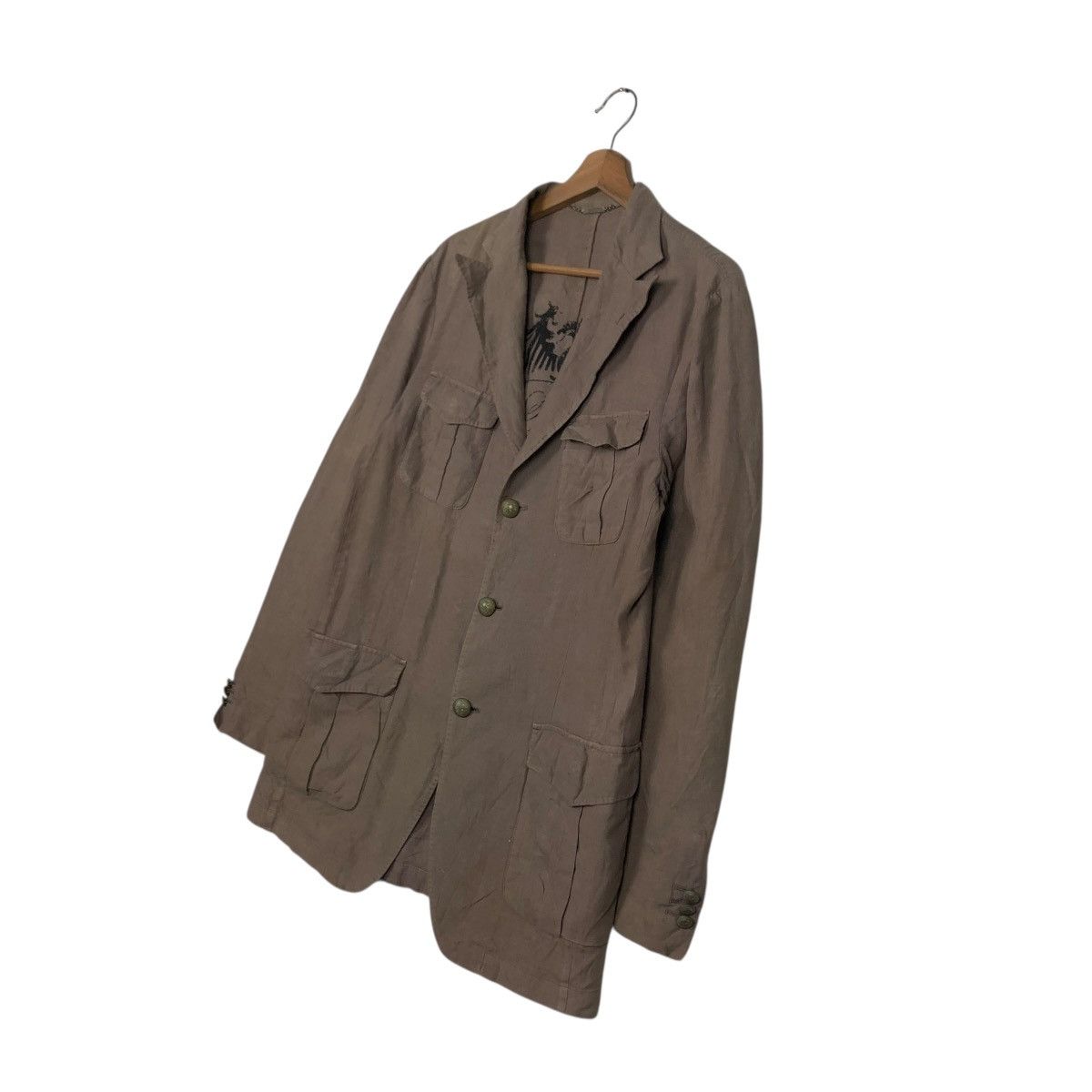 Japanese Brand 🔥VINTAGE CHORE WORK JACKET SABI SABI ISSEY MIYAKE Size US M / EU 48-50 / 2 - 5 Thumbnail