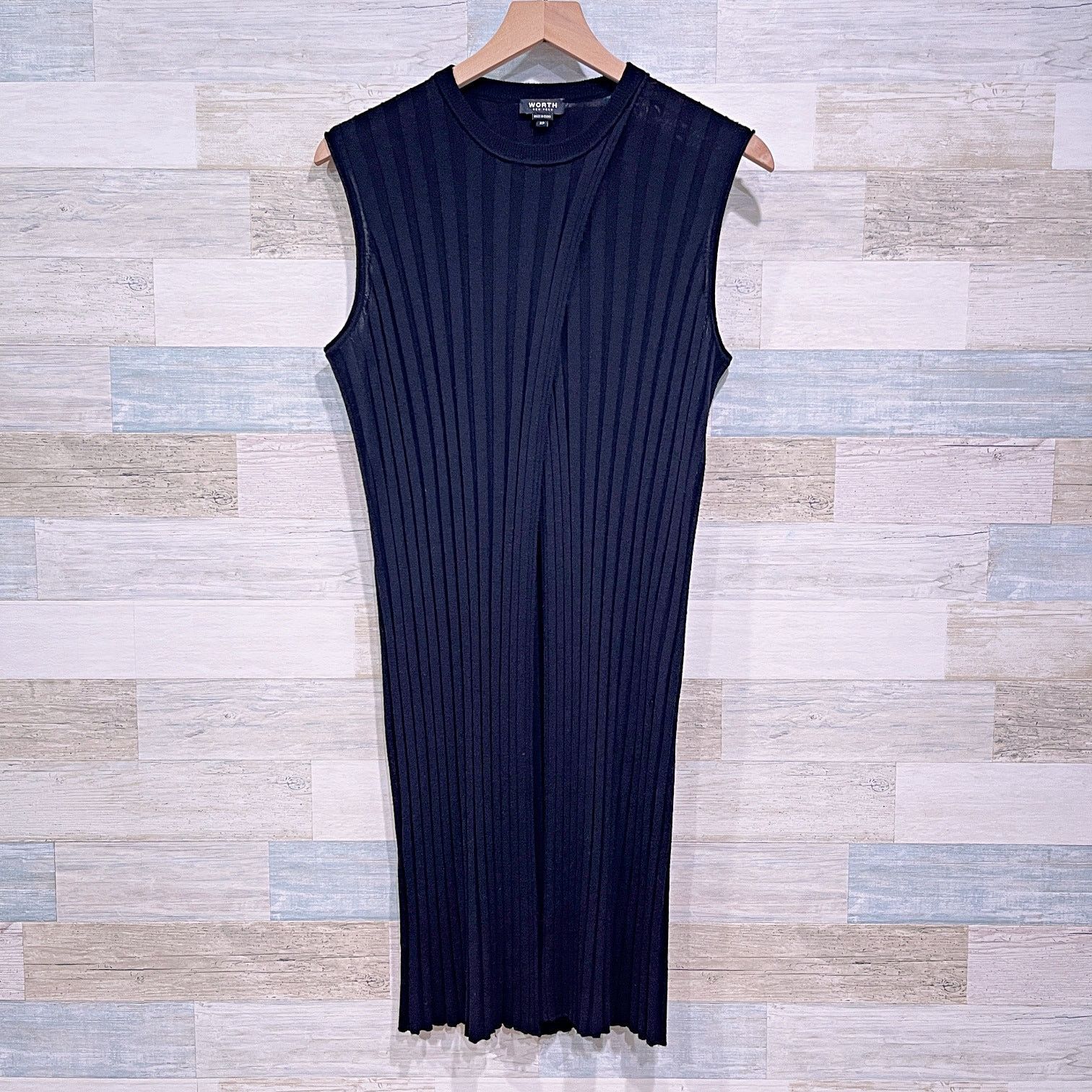 Other WORTH NY Wool Crossover Neck Sleeveless Duster Womens XP XS Size XS / US 0-2 / IT 36-38 - 1 Thumbnail