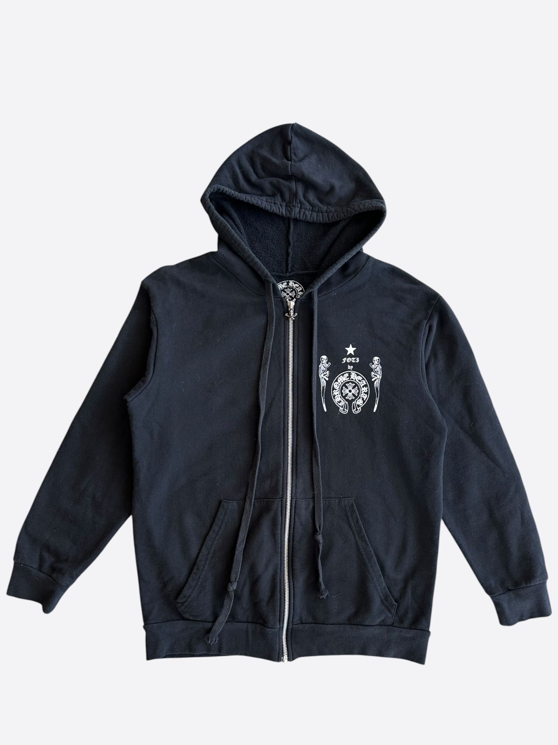 Chrome Hearts CH Foti Zodiac Zip Up Hoodie XL | Grailed
