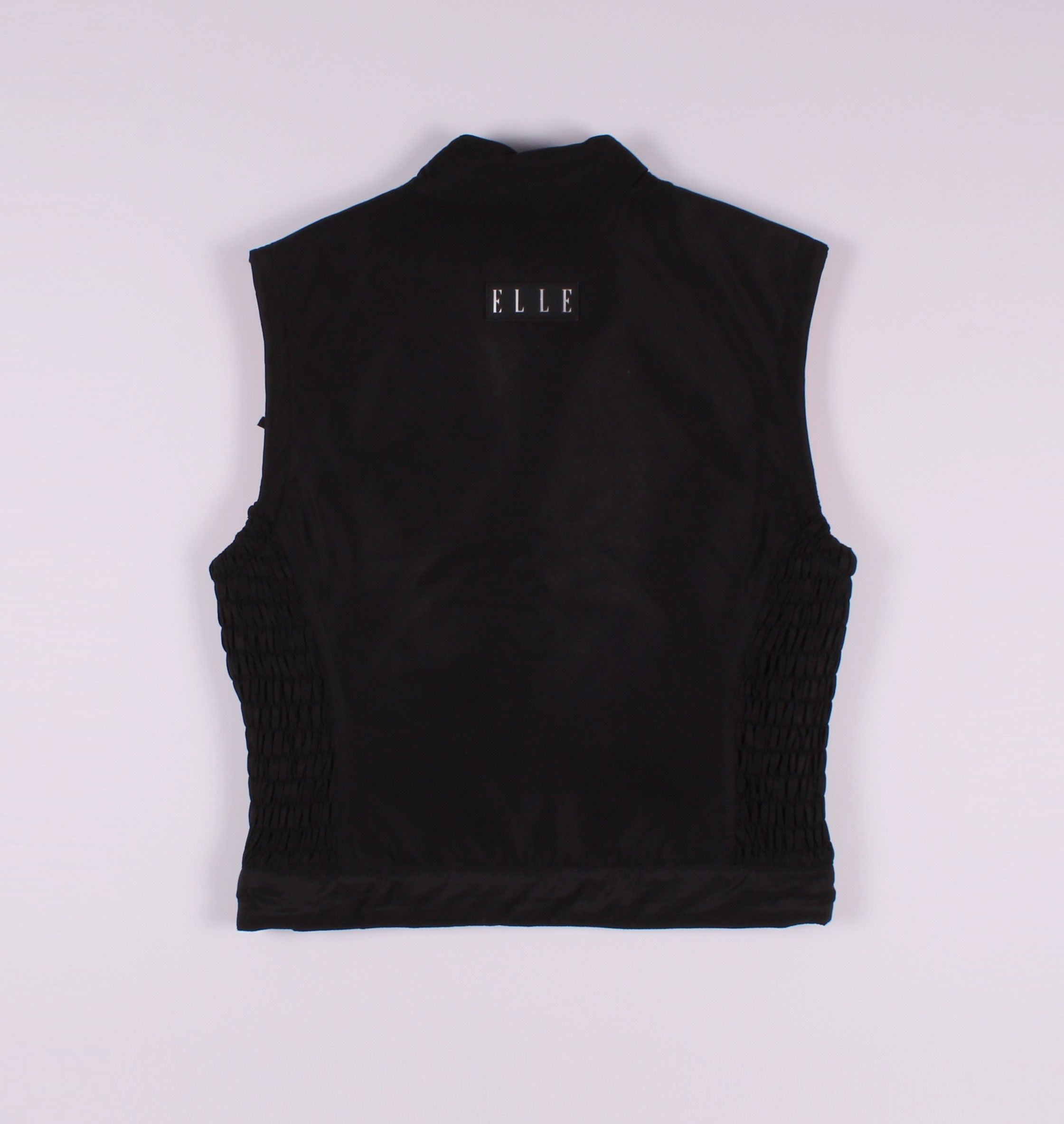 Vintage Vintage Y2K ELLE Paris Nylon Vest Size M / US 6-8 / IT 42-44 - 8 Thumbnail