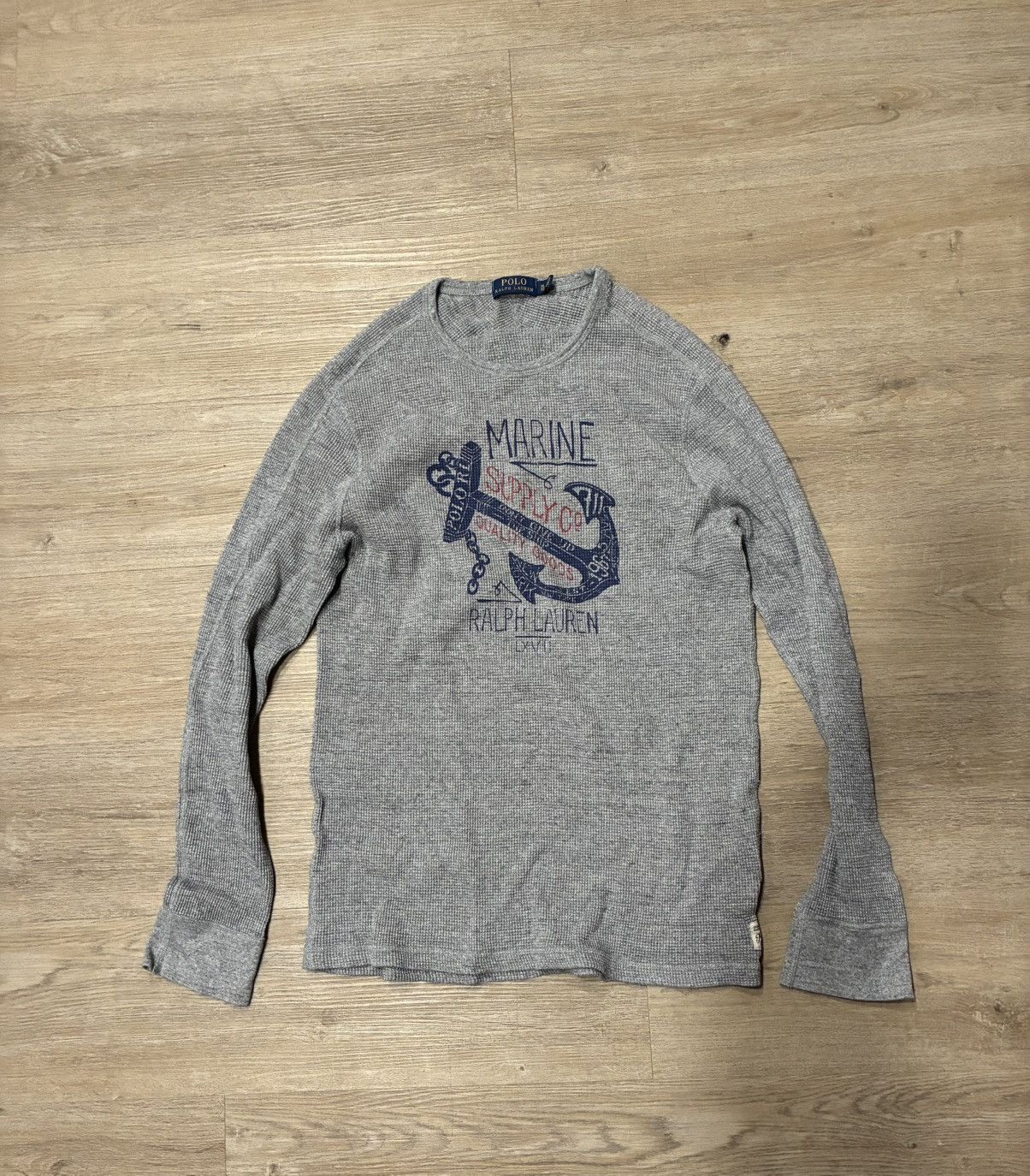 Polo Ralph Lauren Ralph Lauren Grey cotton sweater Size XL #preppy #knitwear Size US XL / EU 56 / 4 - 1 Thumbnail