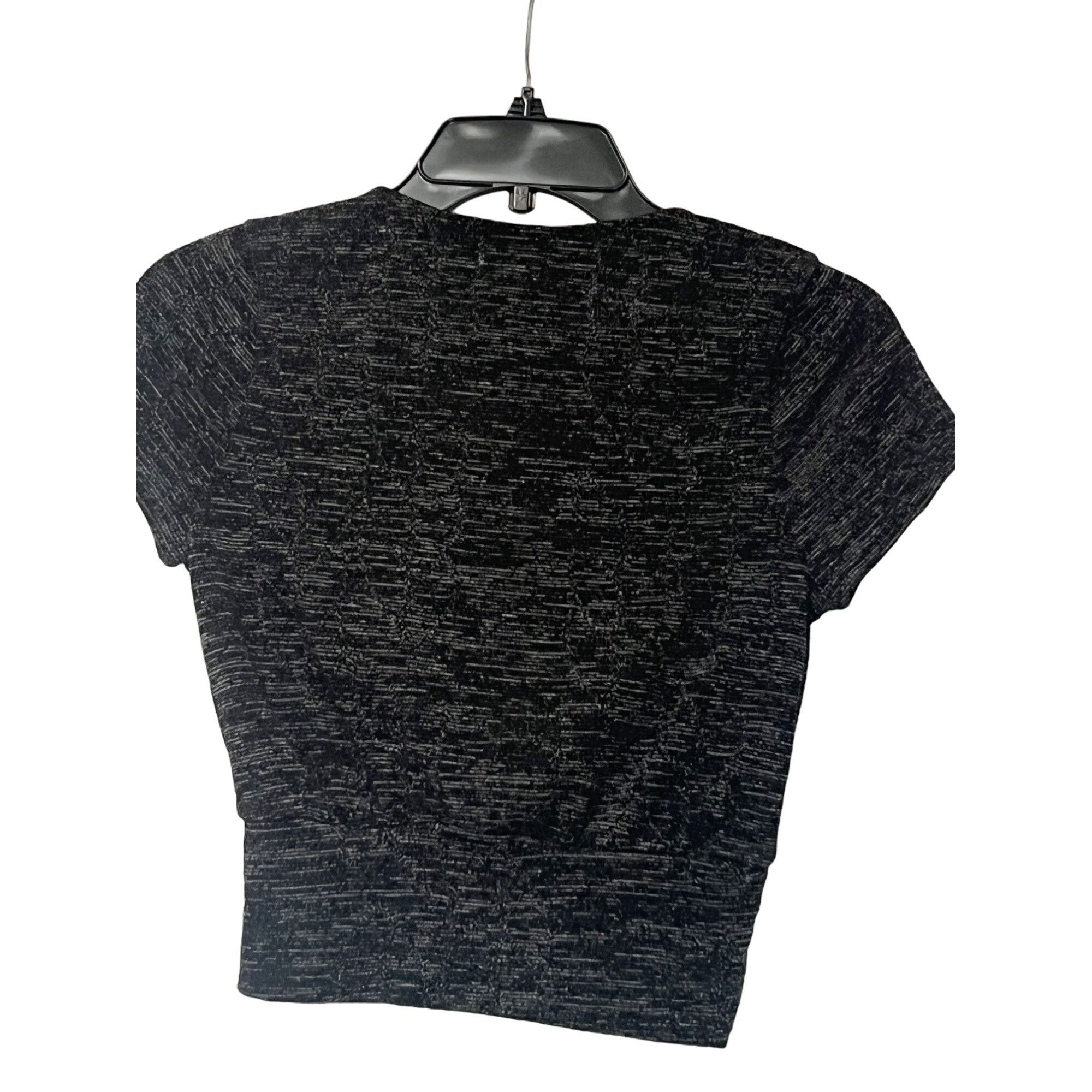 Other LUSH Surplice V-neck Crop T-shirt In Black, S Size S / US 4 / IT 40 - 11 Thumbnail
