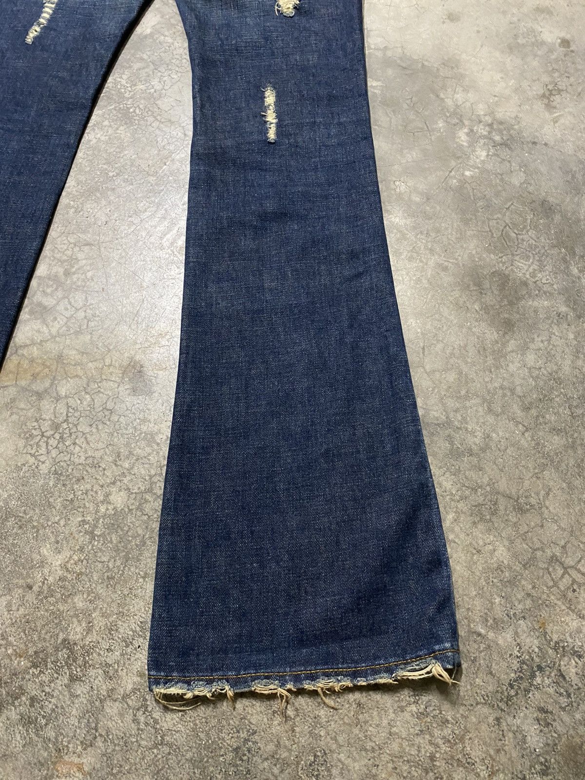 Hysteric Glamour × If Six Was Nine × PPFM Flare Jeans Japanese 5th Street Double Waist Like PPFM Punk Size US 30 / EU 46 - 11 Thumbnail