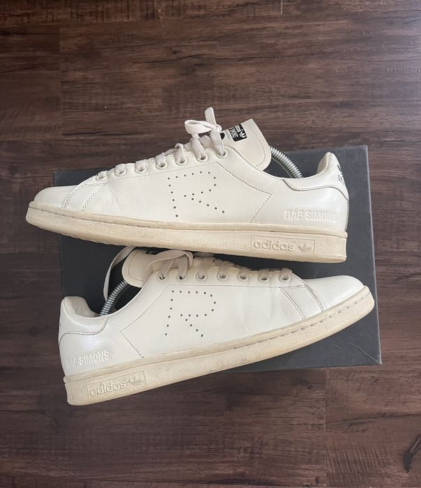 Adidas raf simons hot sale stan smith cream