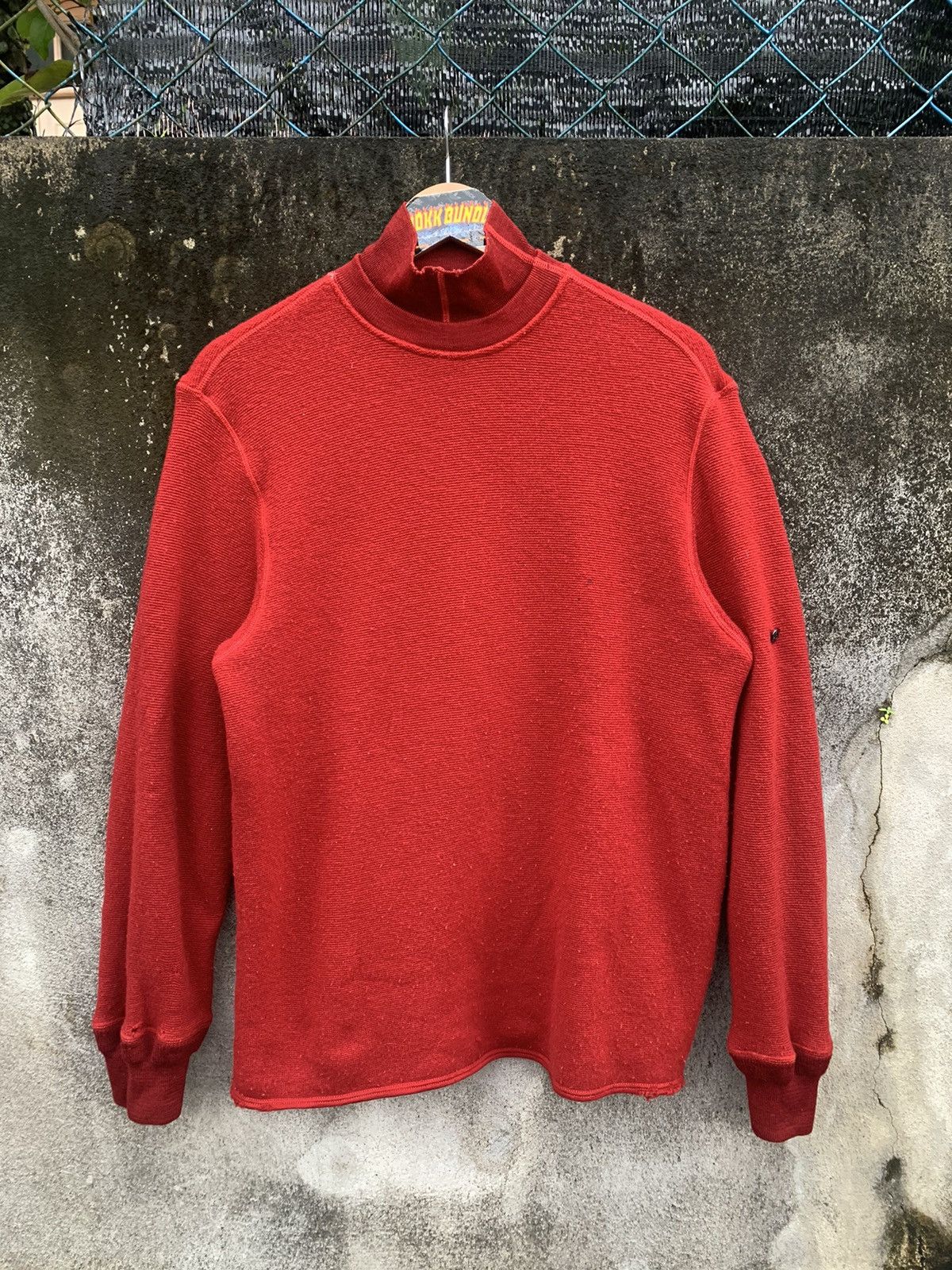 Stone Island × Vintage Vintage 90s Stone Island Pullover Knit Size US L / EU 52-54 / 3 - 1 Thumbnail