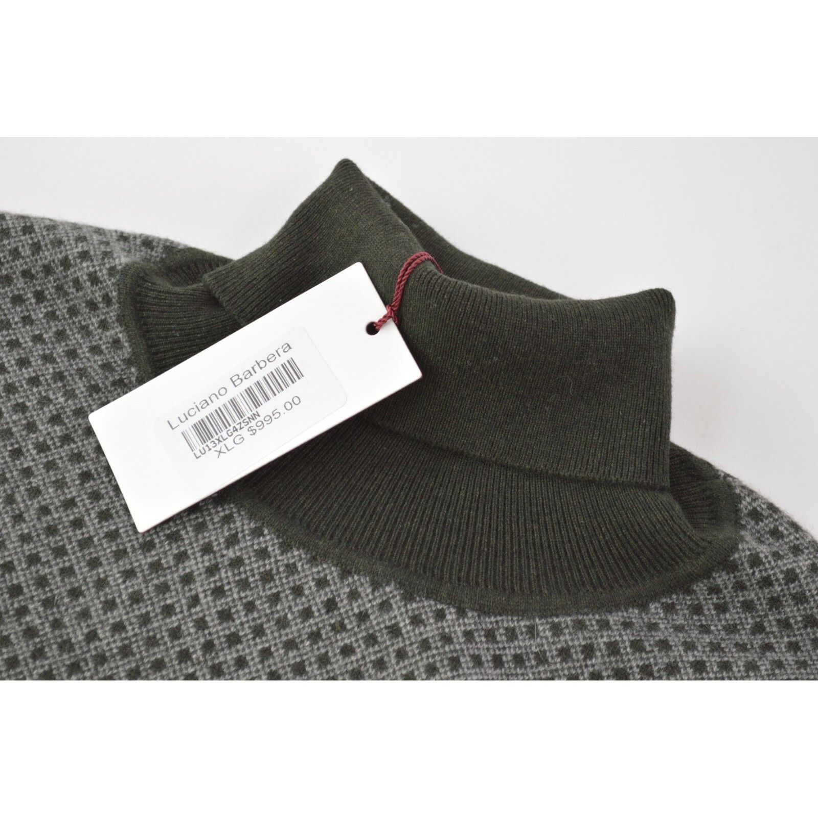 Luciano Barbera Luciano Barbera Sweater Size US XL in Green Size US XL / EU 56 / 4 - 1 Thumbnail