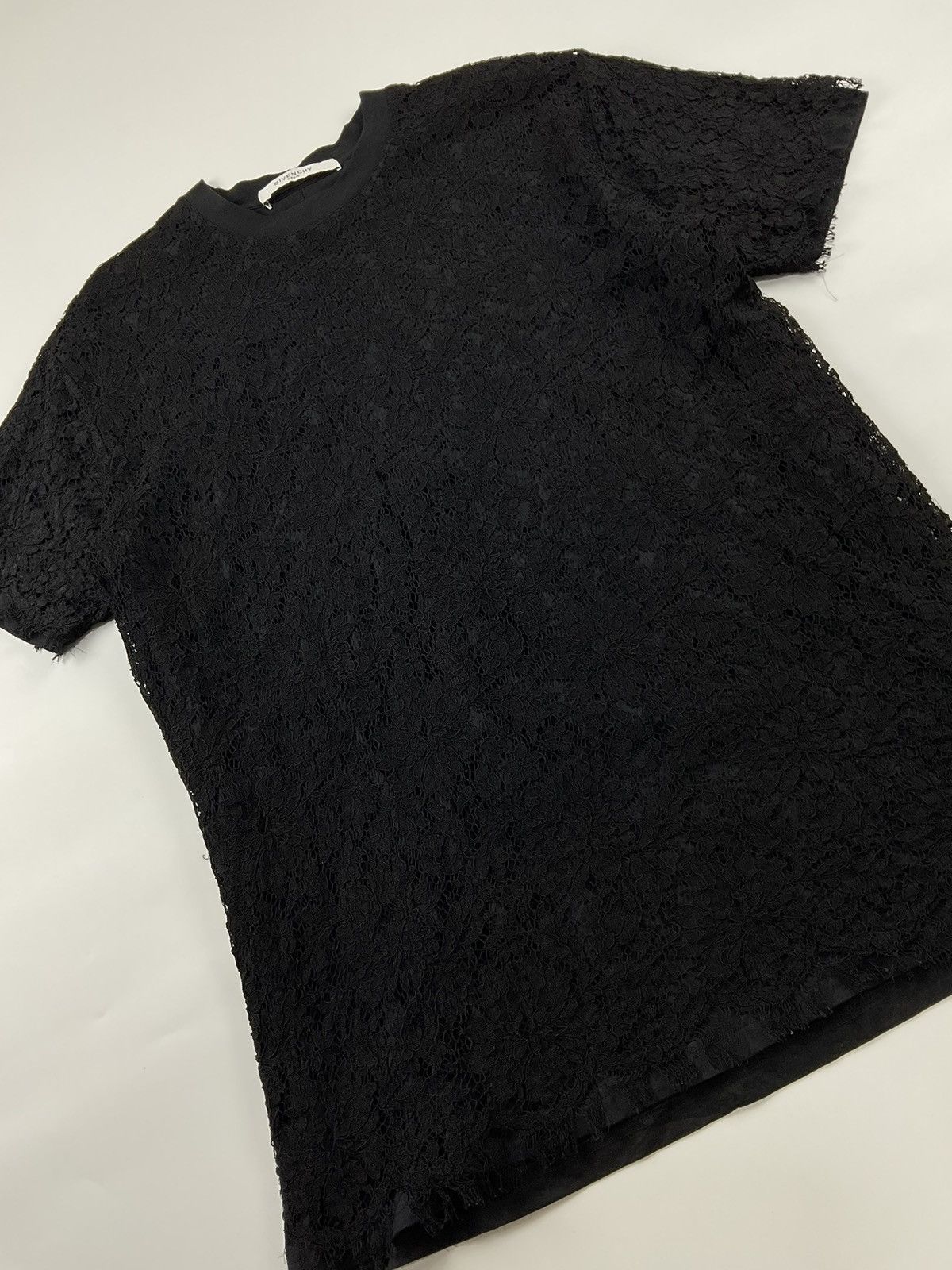 Givenchy Rare Oversized Givenchy Lace Layered Tee Size US S / EU 44-46 / 1 - 5 Thumbnail