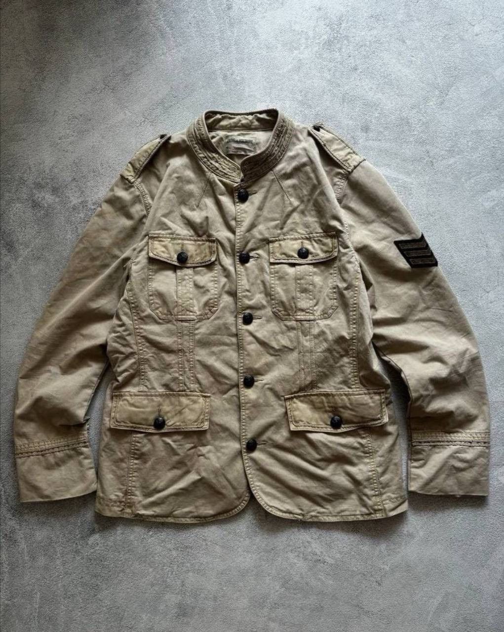 Vintage × Zadig & Voltaire Zadig Voltaire IF Six Was Nine style faded jacket Size US L / EU 52-54 / 3 - 1 Thumbnail