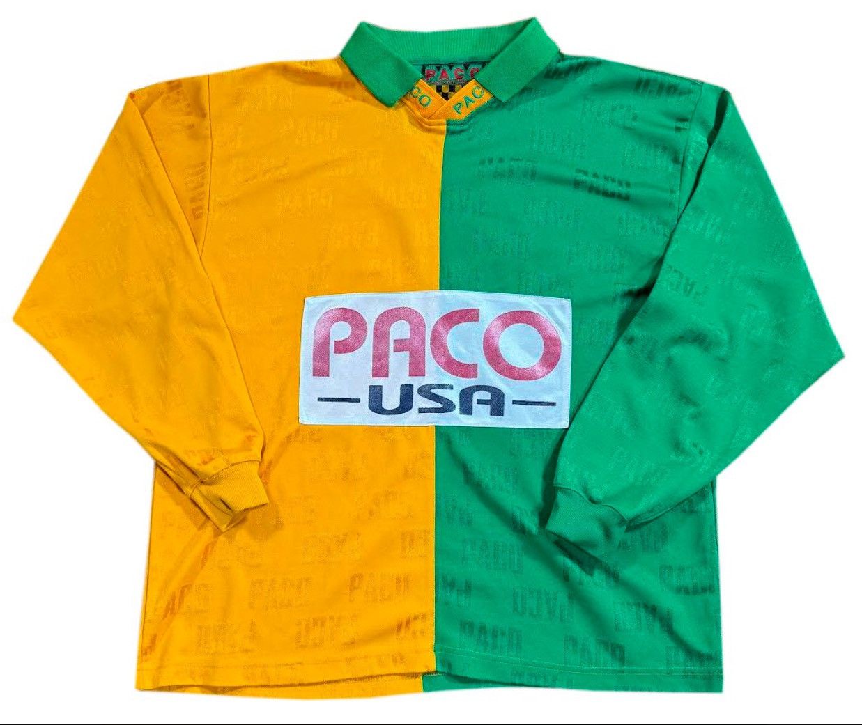 Vintage Vintage Paco USA 96 Split Goaltender Jersey (Size M) Size US M / EU 48-50 / 2 - 1 Thumbnail