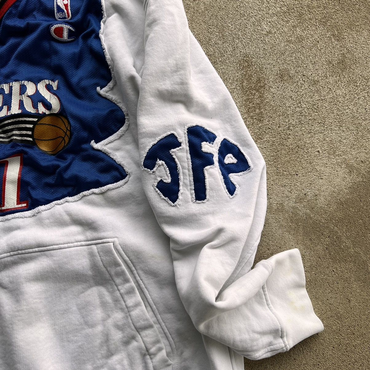 NBA Custom Philadelphia 76ers Hoodie Size US L / EU 52-54 / 3 - 3 Thumbnail