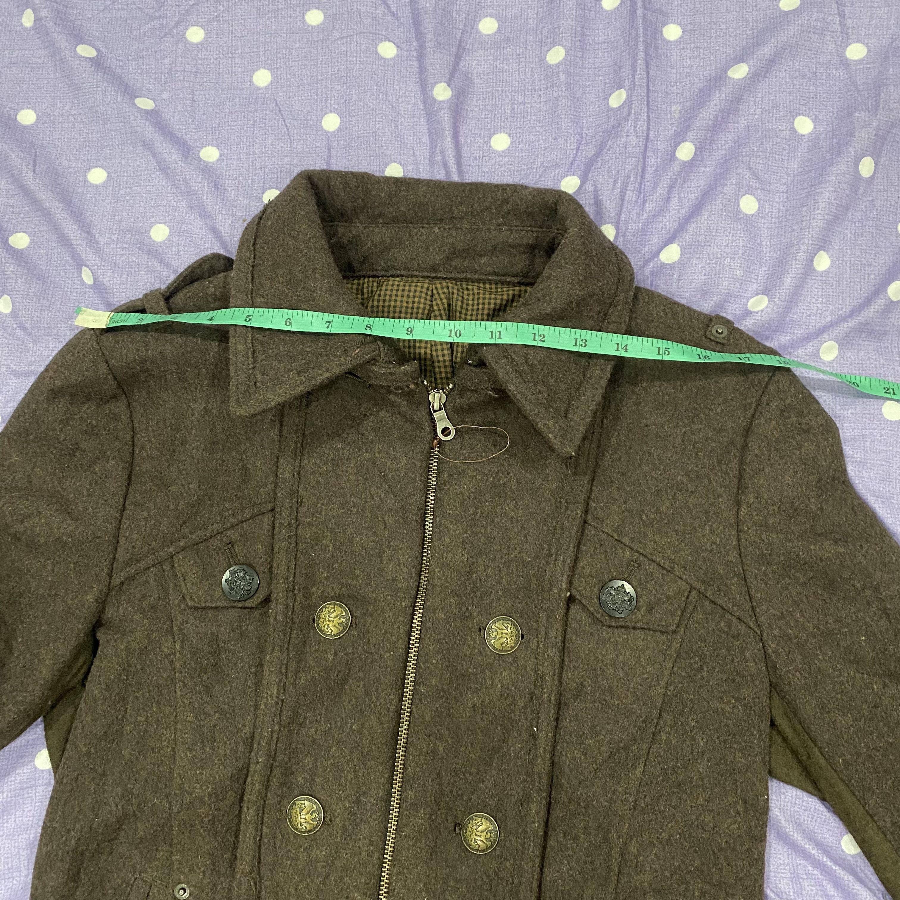 PPFM PPFM Wool Fur Jacket - Fit Size M Size US M / EU 48-50 / 2 - 21 Thumbnail