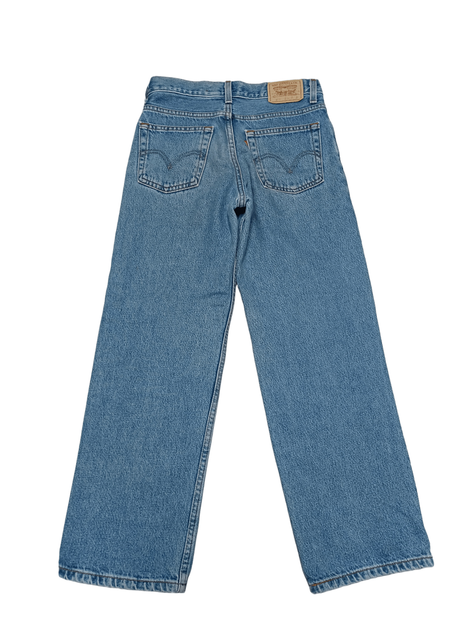 Levi's Vintage Clothing LEVIS 550 VINTAGE RELAXED FIT LADY`S W27 L27 JEANS Size 27" / US 4 / IT 40 - 2 Thumbnail