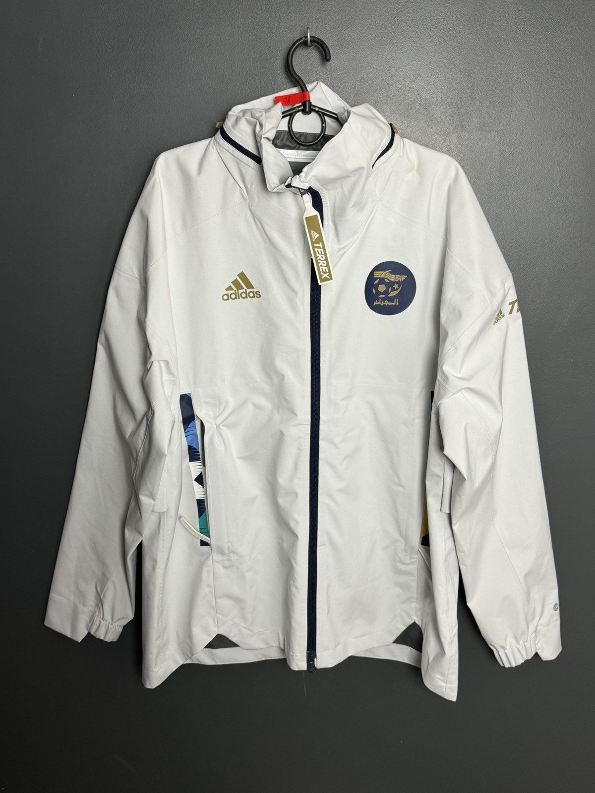 Adidas Algeria National Team Training Football Jacket Size US M / EU 48-50 / 2 - 1 Thumbnail