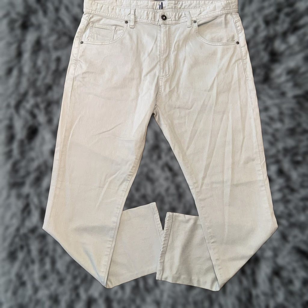 johnnie-O johnnie-O Jeans Mens Gray Denim Pocket Preppy Casual Comfort 36x30 Jeans Regular Gray Mens Size US 36 / EU 52 - 1 Thumbnail