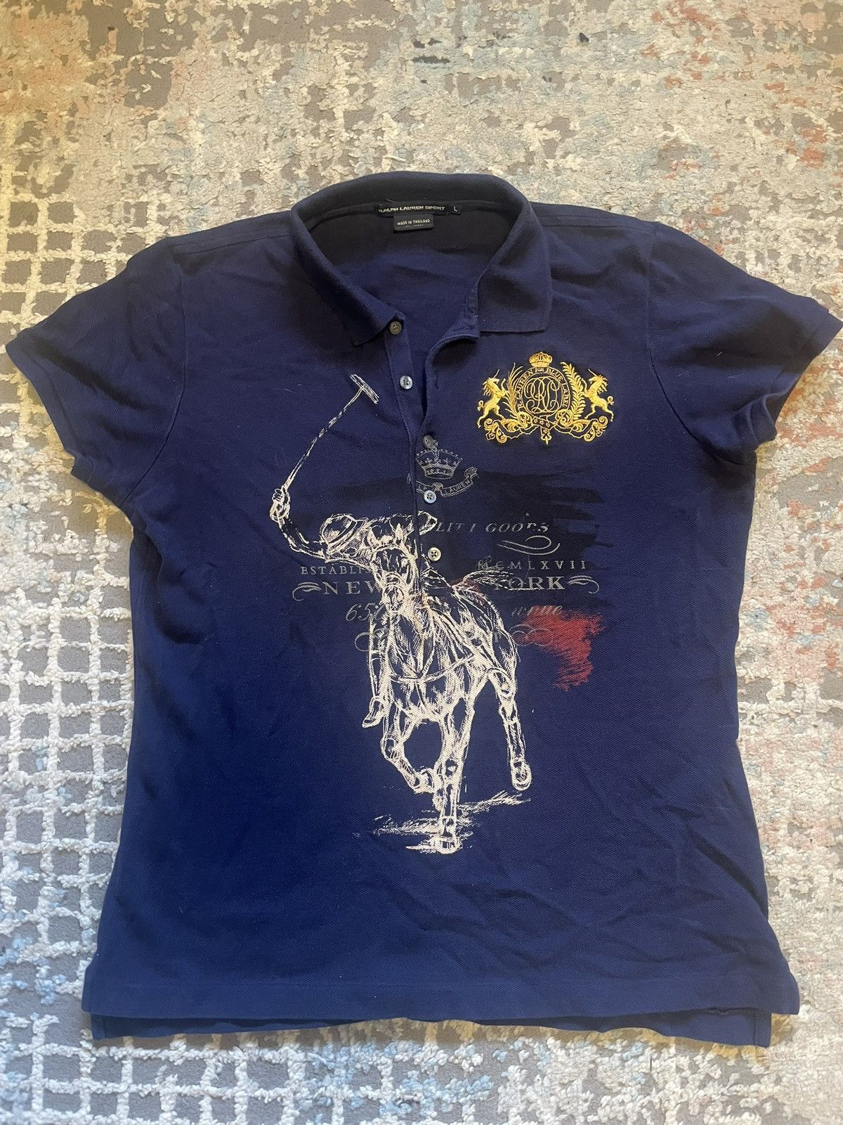 Polo Ralph Lauren Purple Ralph Lauren Polo Size S / US 4 / IT 40 - 1 Thumbnail