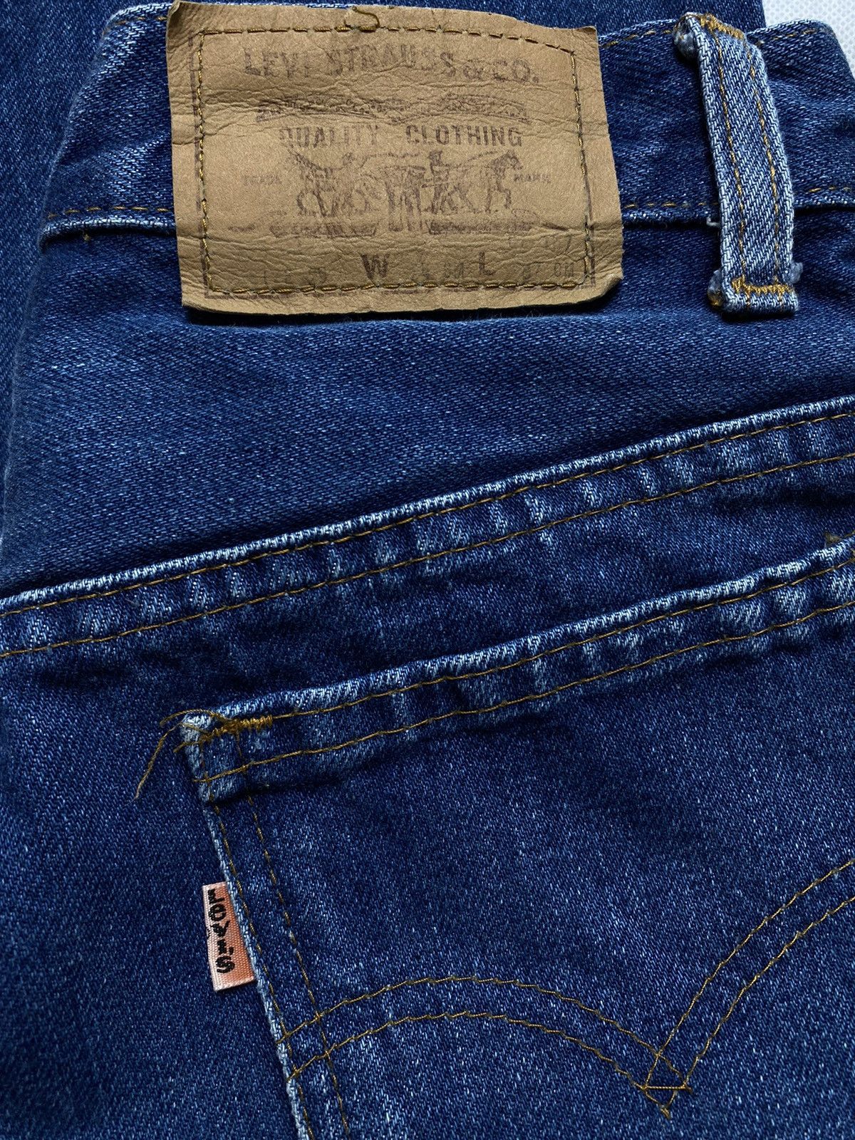 Levi's × Levi's Vintage Clothing × Vintage 70’s 80’s Levi’s Levi Strauss orange tab vintage 90s denim Size US 29 - 4 Thumbnail
