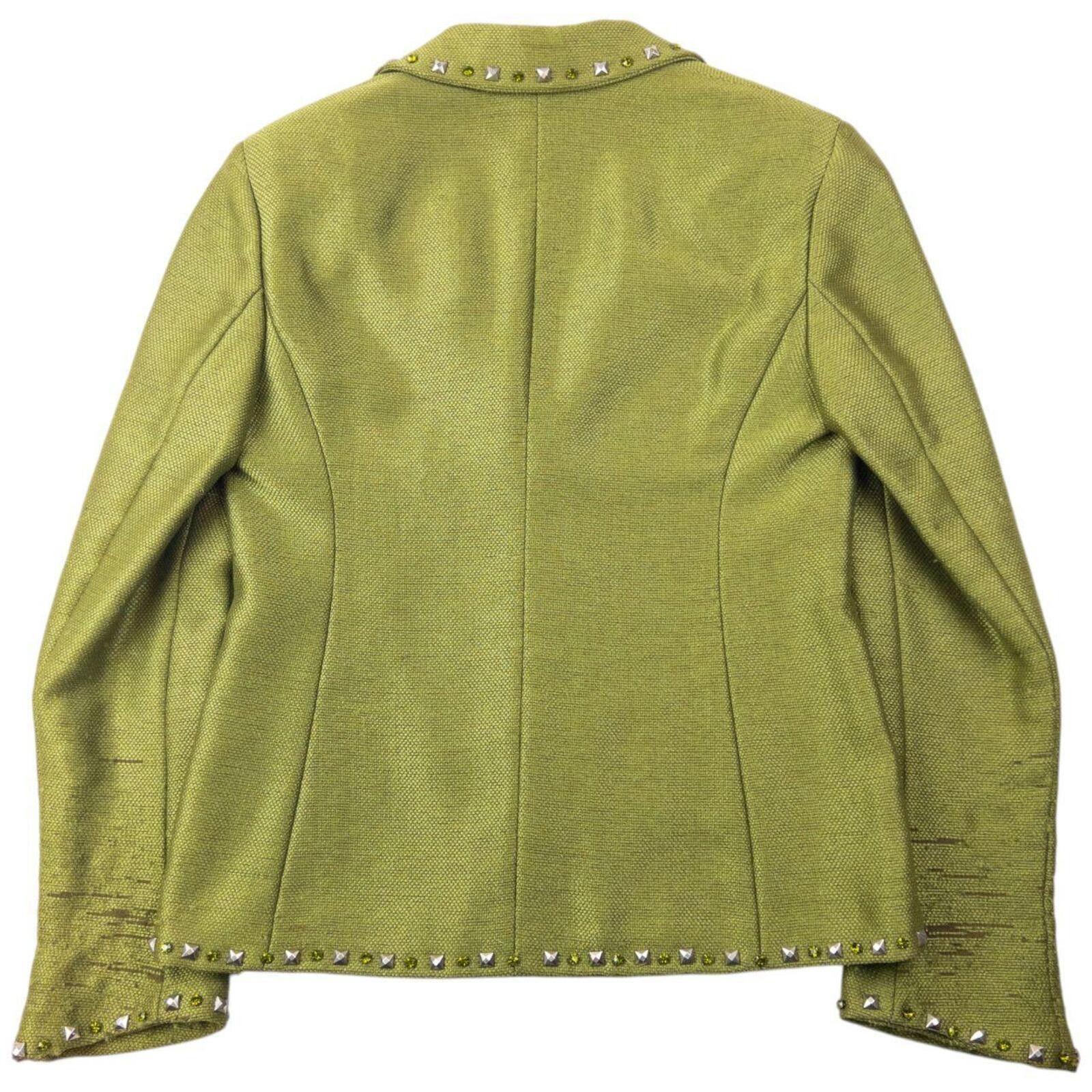 Versace Vintage 90s Gianni Versace Jacket & Skirt Suit Set Size XS Size XS / US 0-2 / IT 36-38 - 6 Thumbnail