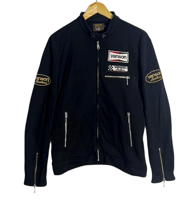 Vanson Leathers VANSON LEATHERS RIDING EMBROIDERY JACKET Size US L / EU 52-54 / 3 - 1 Thumbnail